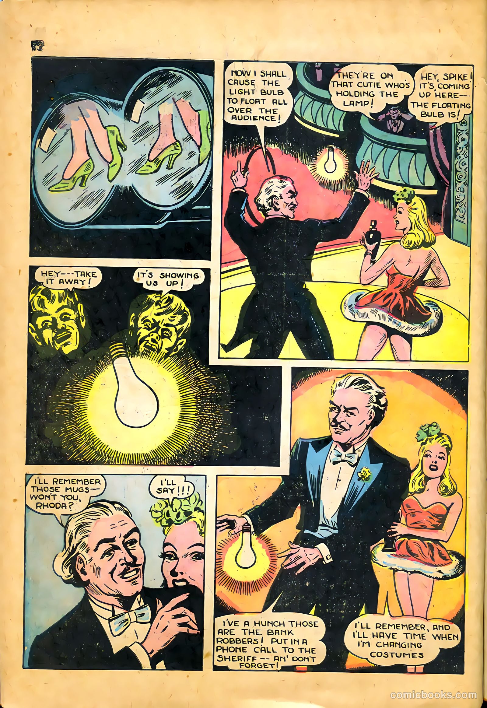 Blackstone Master Magician Comics #1 (1946) — page 14 of 52