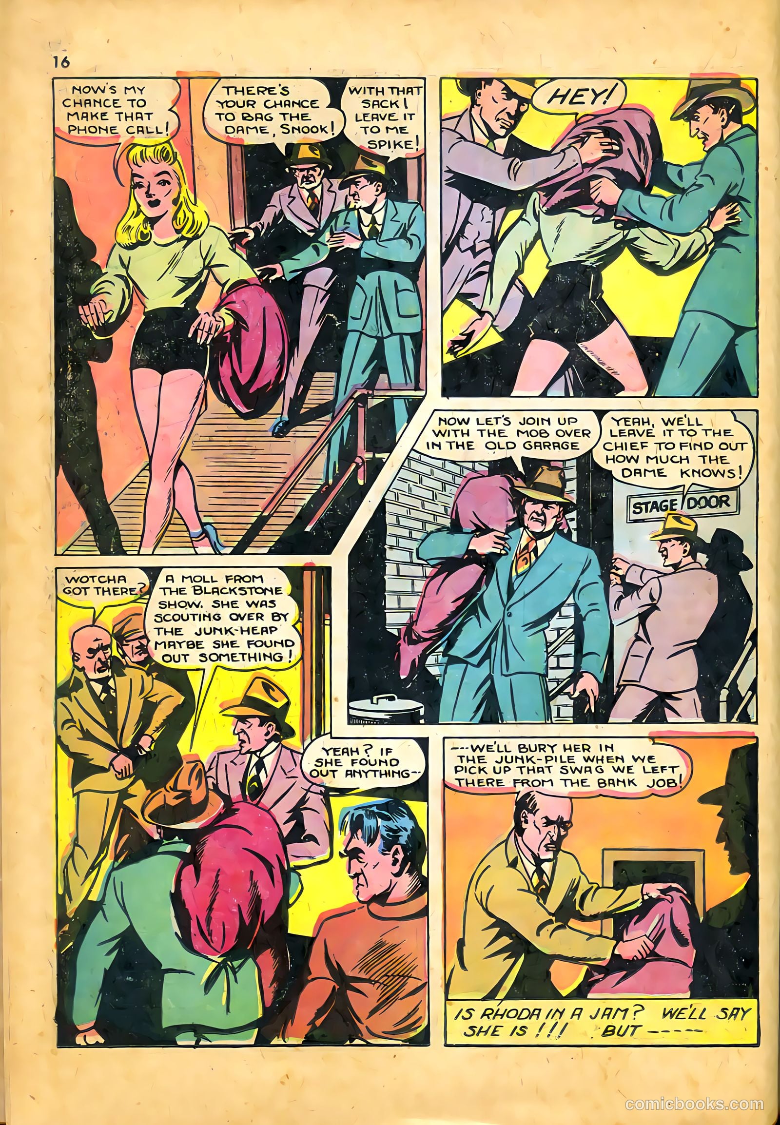 Blackstone Master Magician Comics #1 (1946) — page 18 of 52