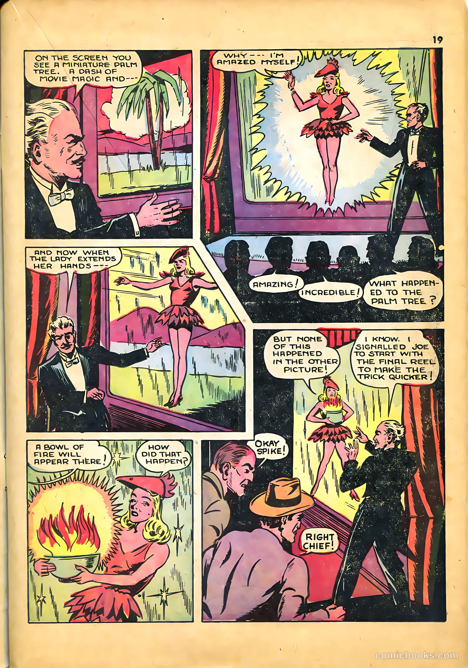 Blackstone Master Magician Comics #1 (1946) — page 21 of 52