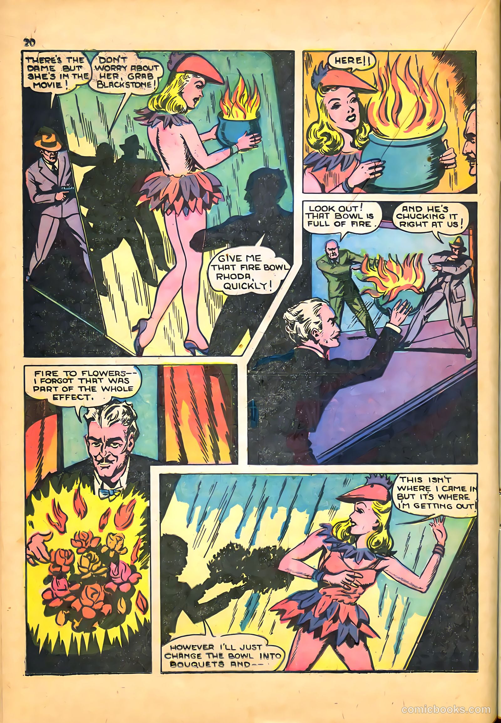 Blackstone Master Magician Comics #1 (1946) — page 22 of 52