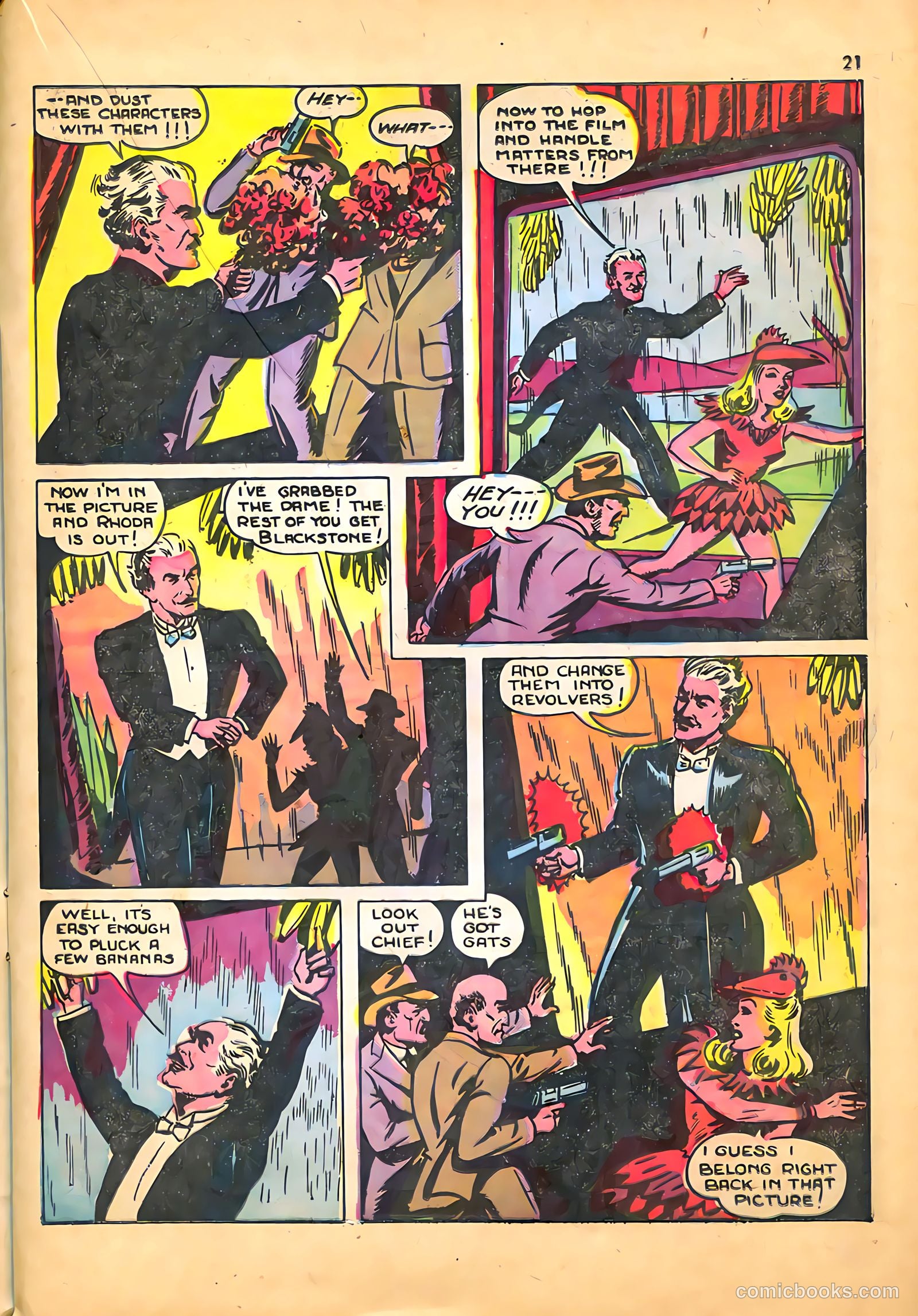 Blackstone Master Magician Comics #1 (1946) — page 23 of 52
