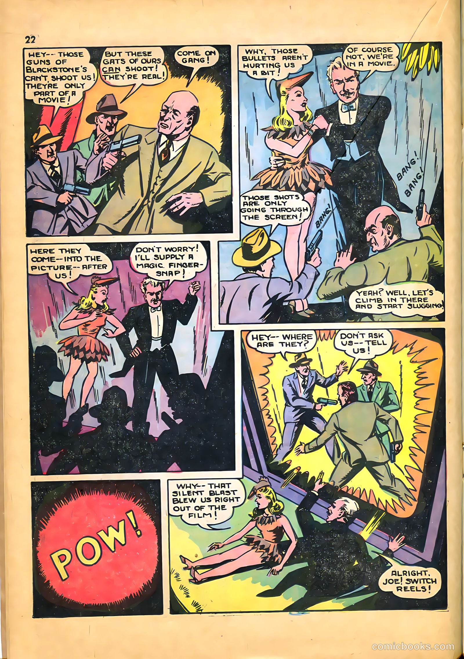 Blackstone Master Magician Comics #1 (1946) — page 24 of 52