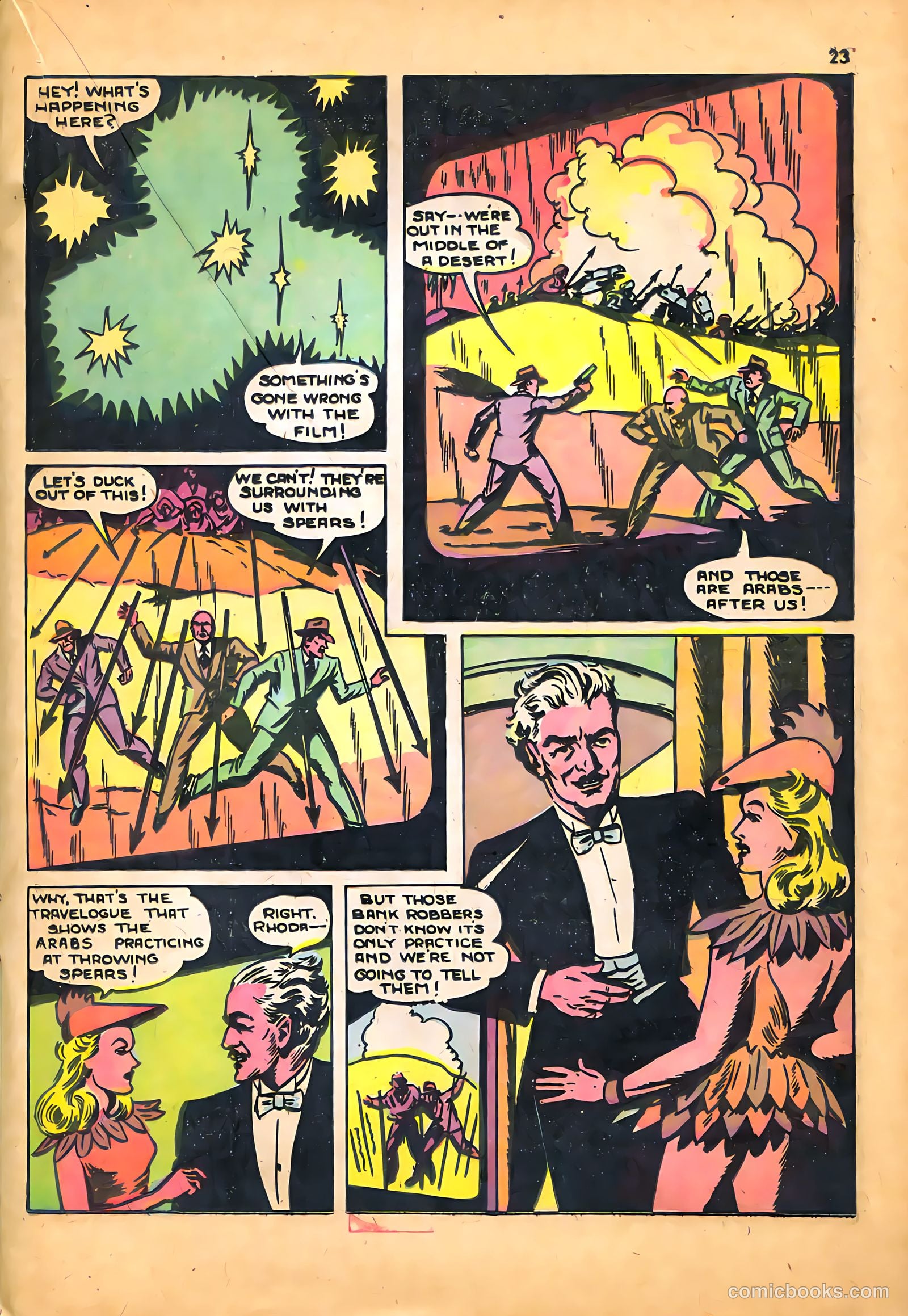 Blackstone Master Magician Comics #1 (1946) — page 25 of 52