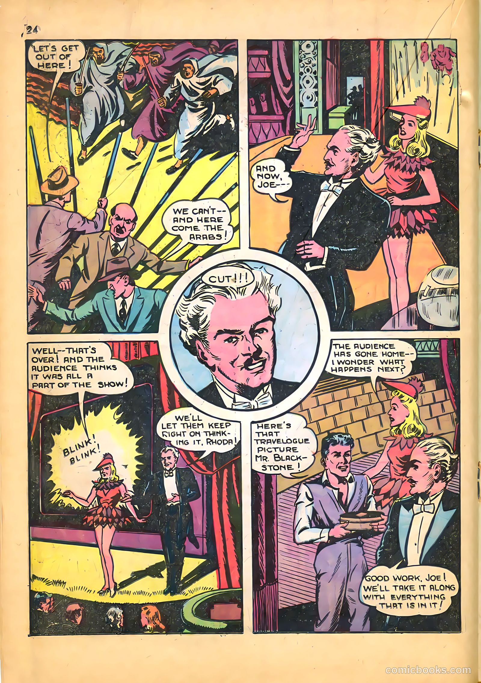 Blackstone Master Magician Comics #1 (1946) — page 26 of 52