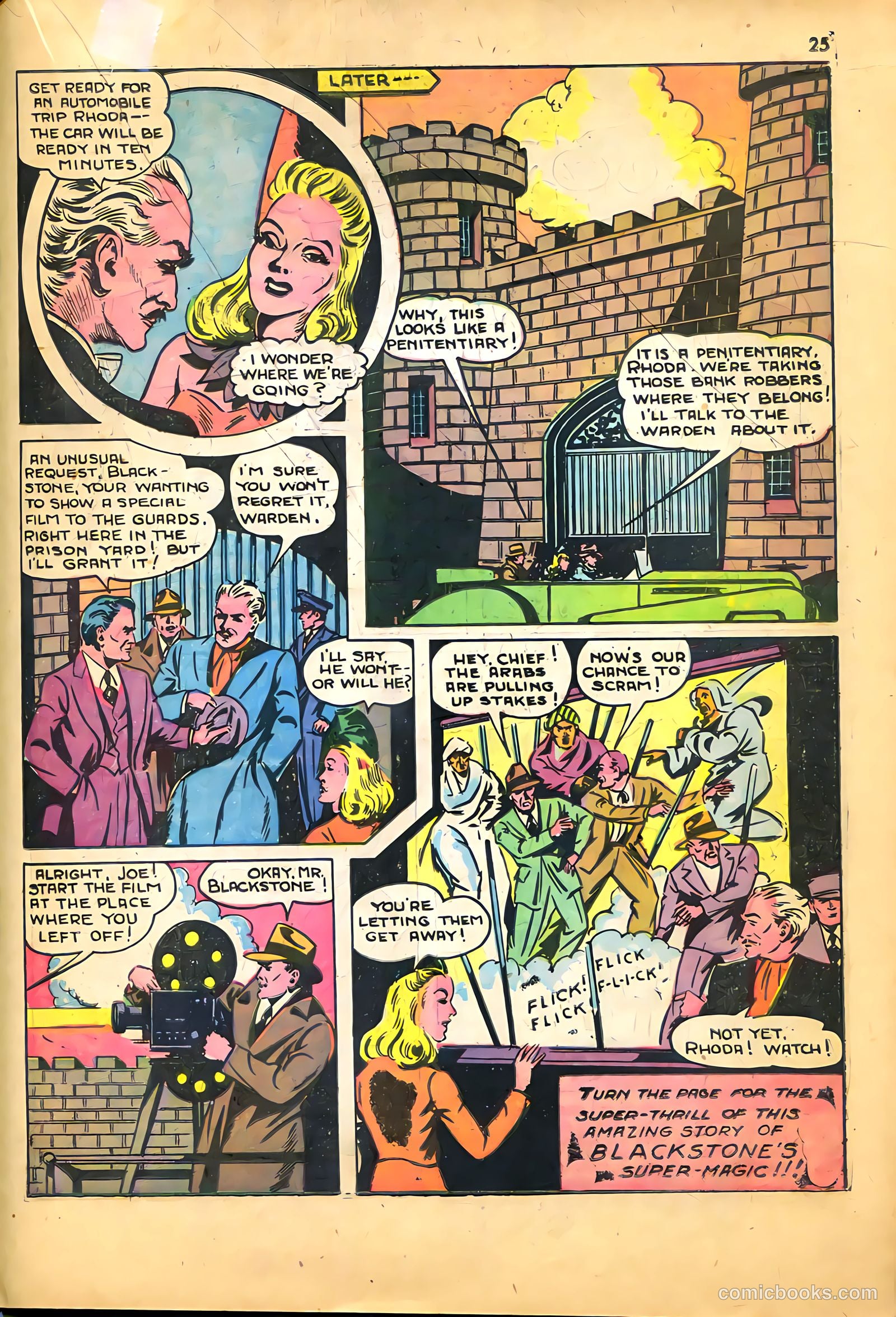 Blackstone Master Magician Comics #1 (1946) — page 27 of 52