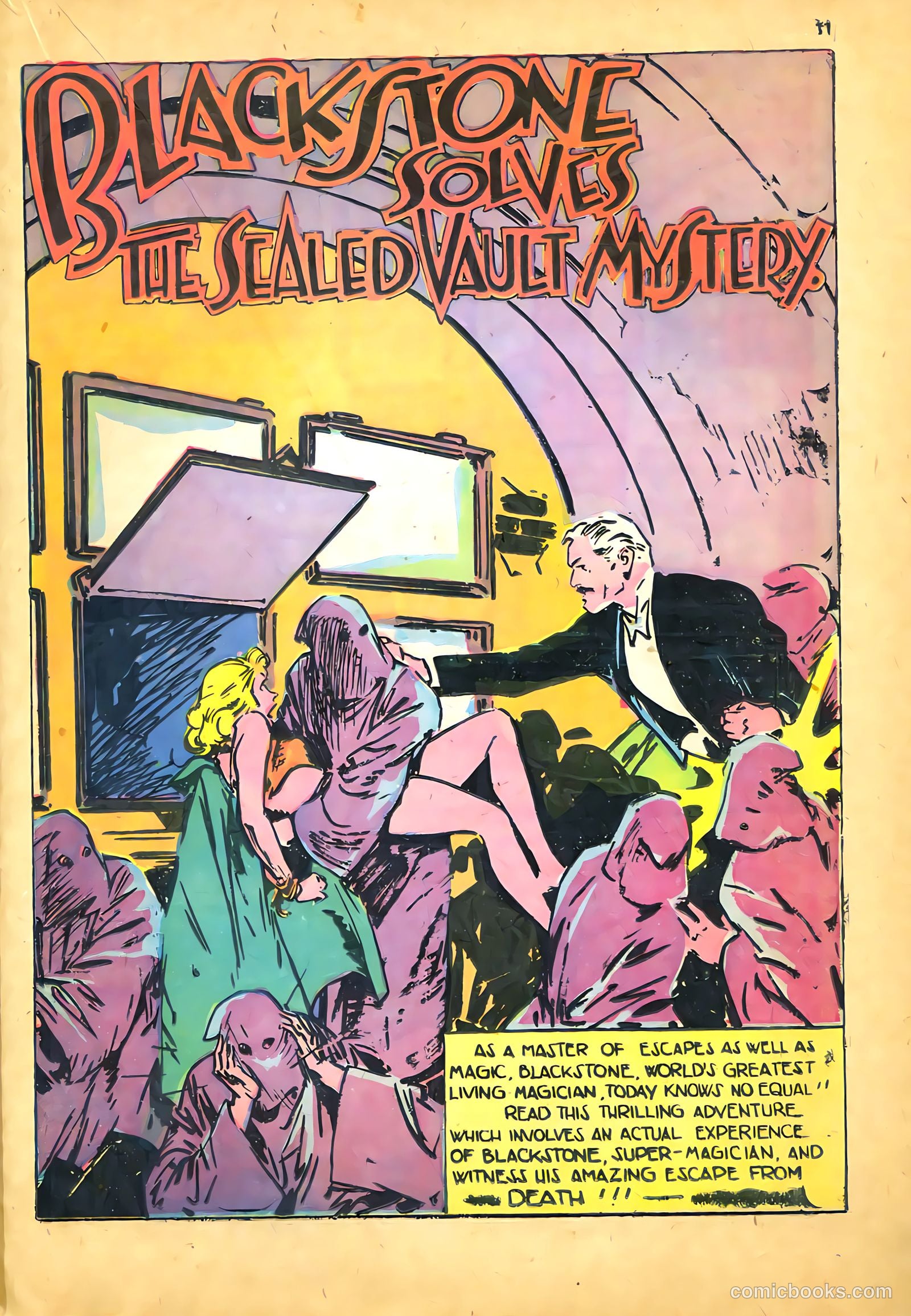 Blackstone Master Magician Comics #1 (1946) — page 33 of 52