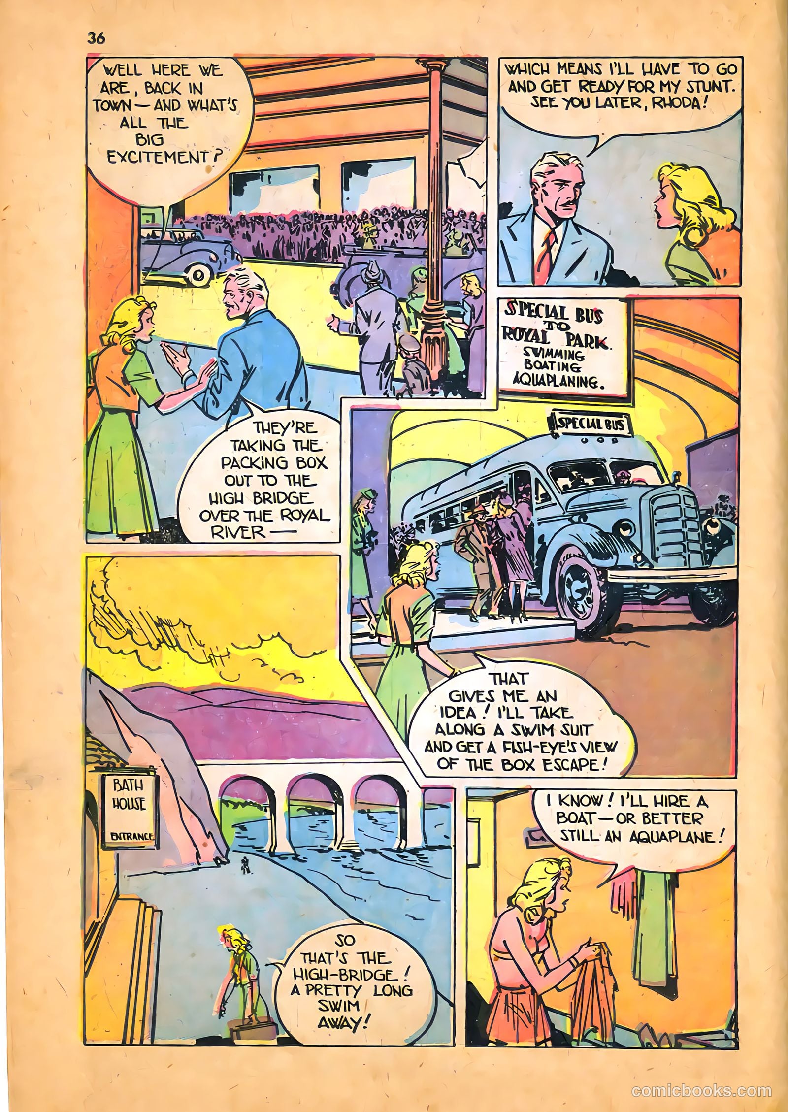 Blackstone Master Magician Comics #1 (1946) — page 38 of 52