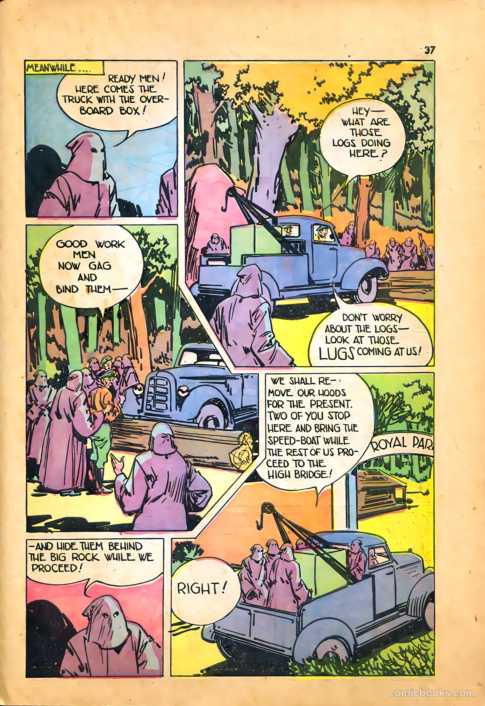 Blackstone Master Magician Comics #1 (1946) — page 39 of 52