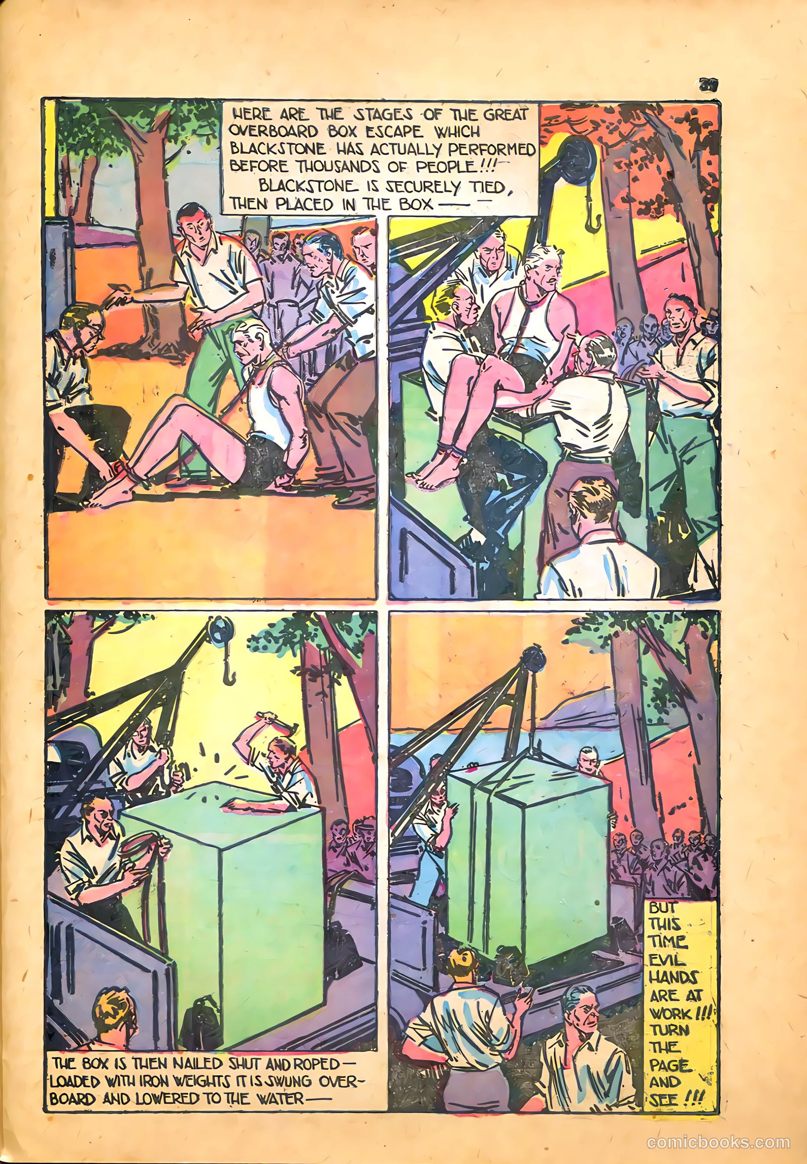 Blackstone Master Magician Comics #1 (1946) — page 41 of 52