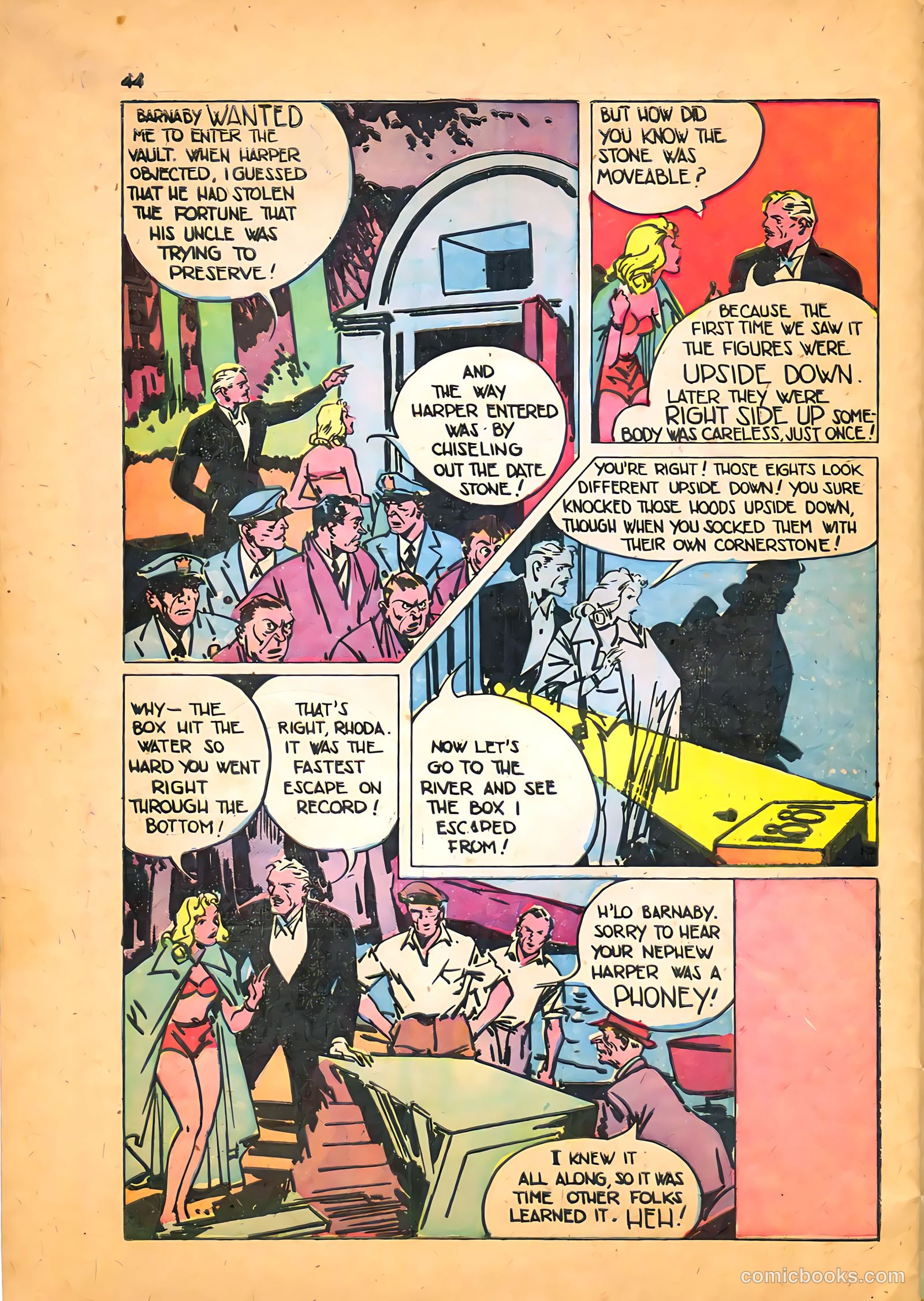 Blackstone Master Magician Comics #1 (1946) — page 46 of 52