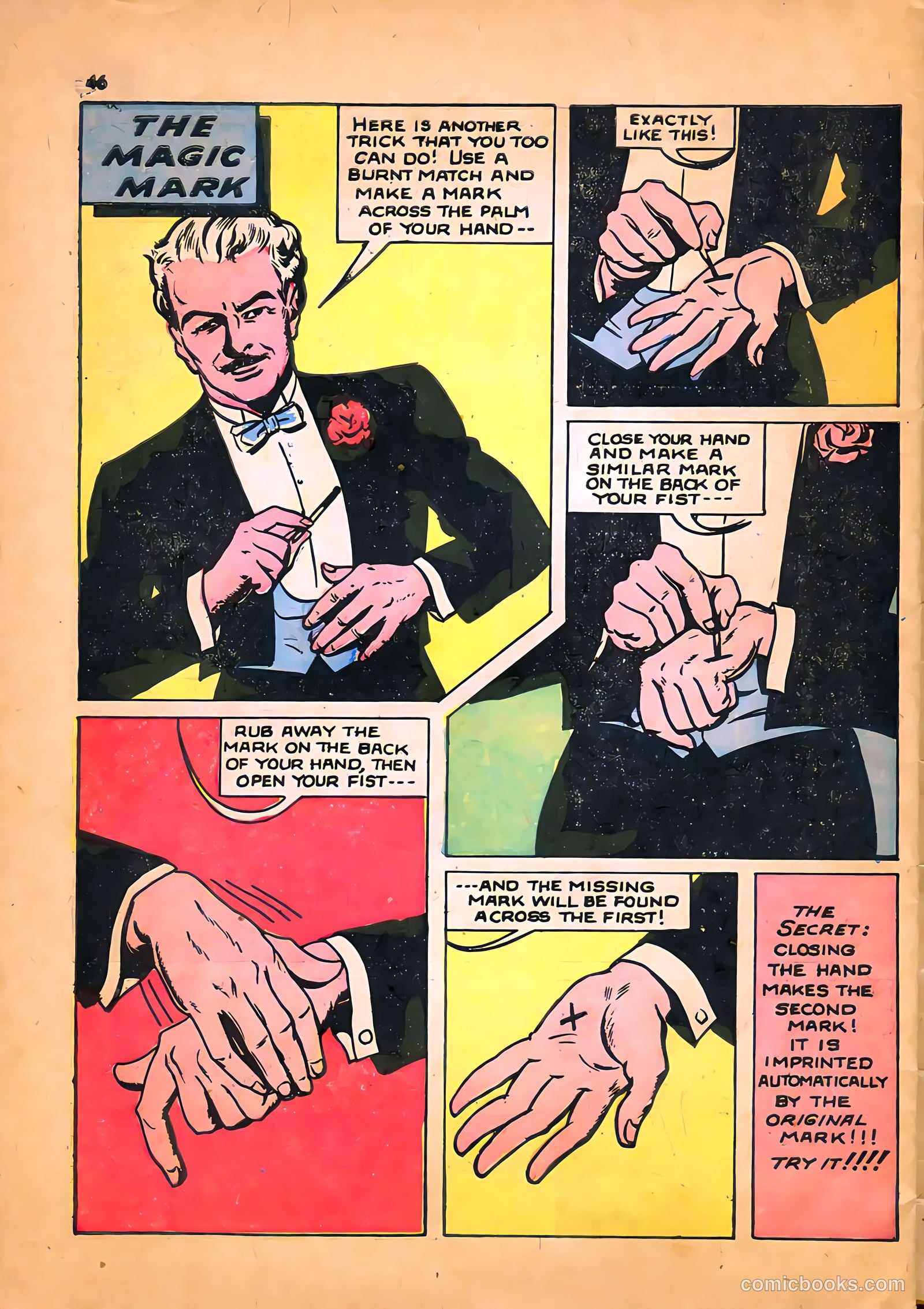 Blackstone Master Magician Comics #1 (1946) — page 48 of 52