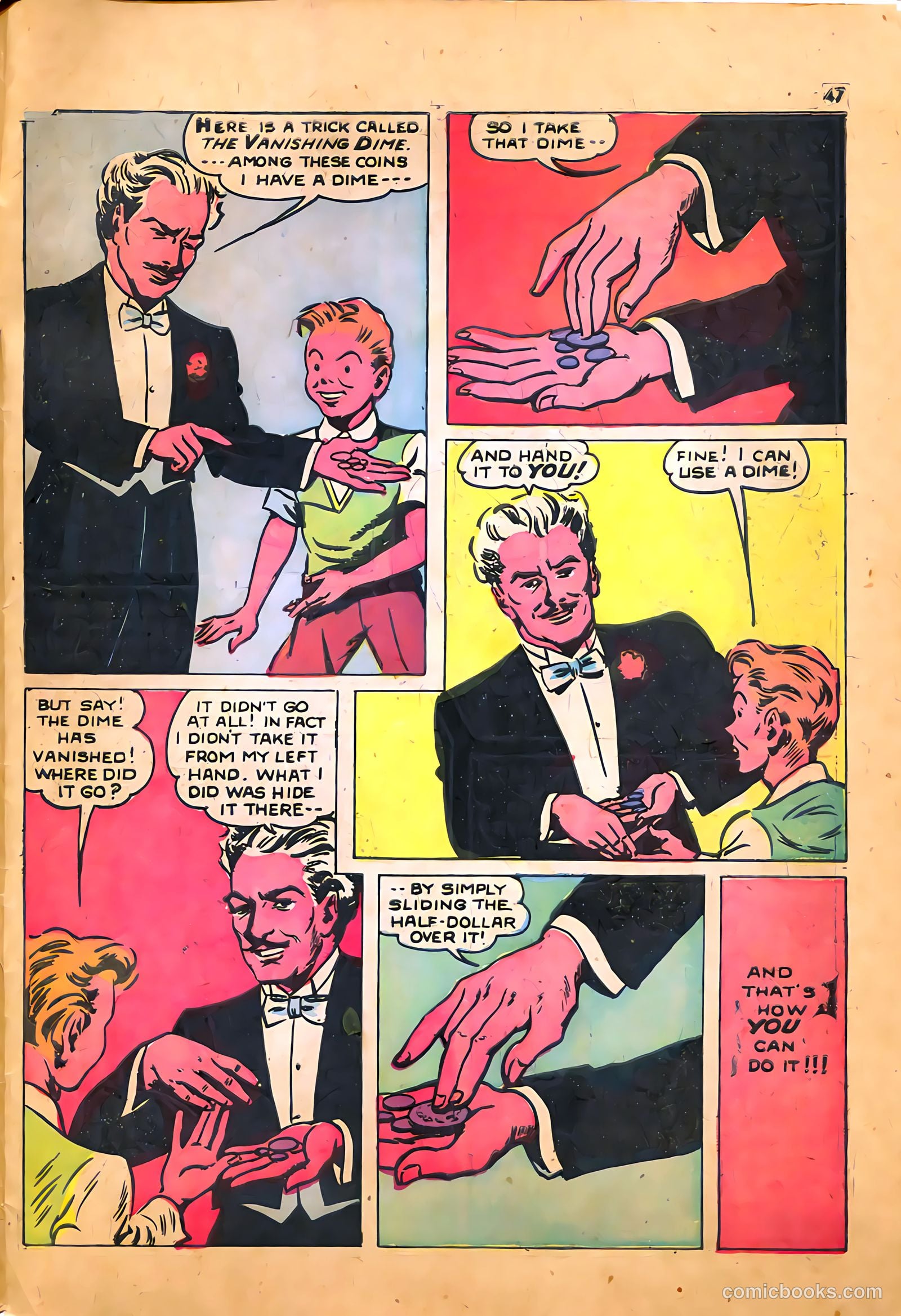 Blackstone Master Magician Comics #1 (1946) — page 49 of 52