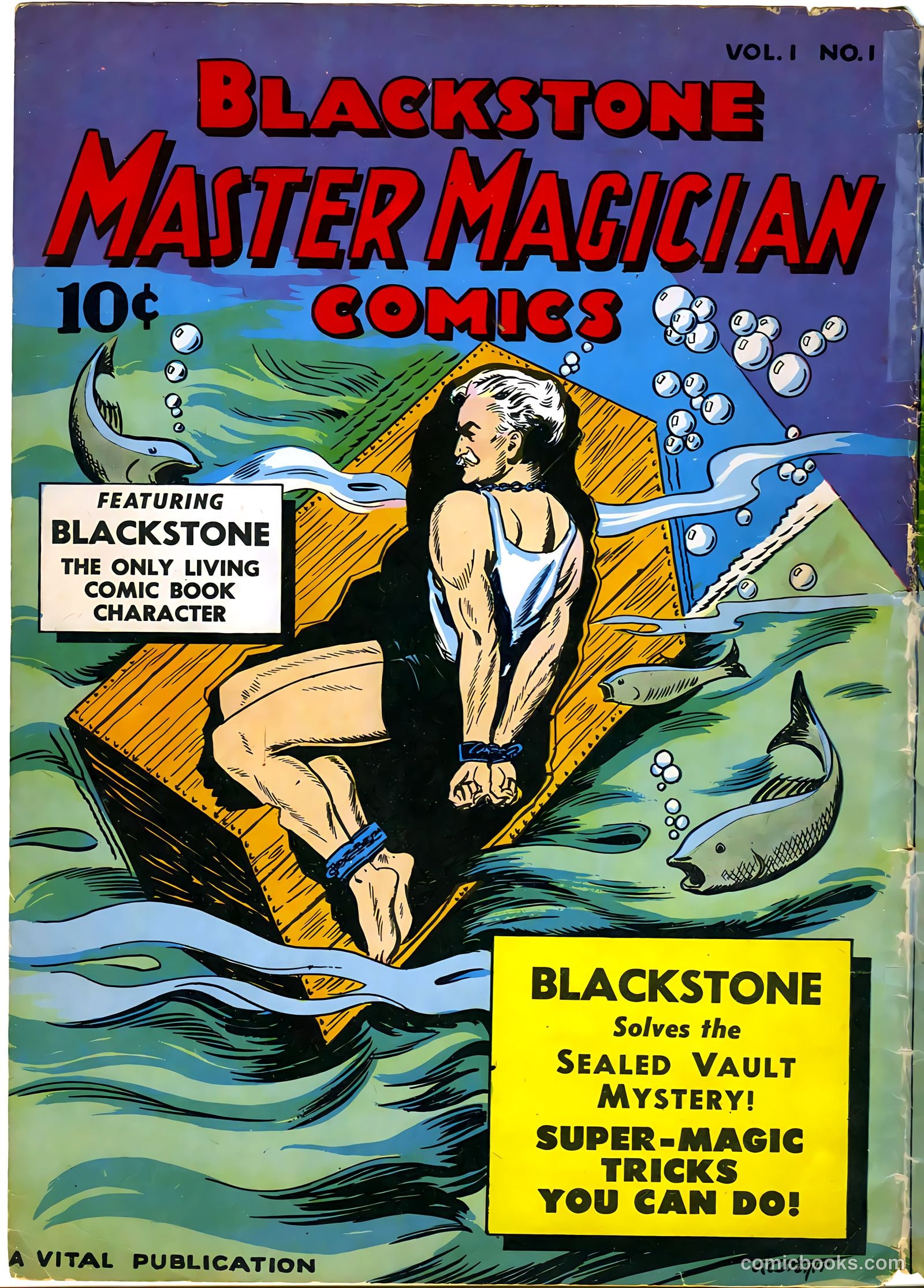 Blackstone Master Magician Comics #1 (1946) — page 52 of 52