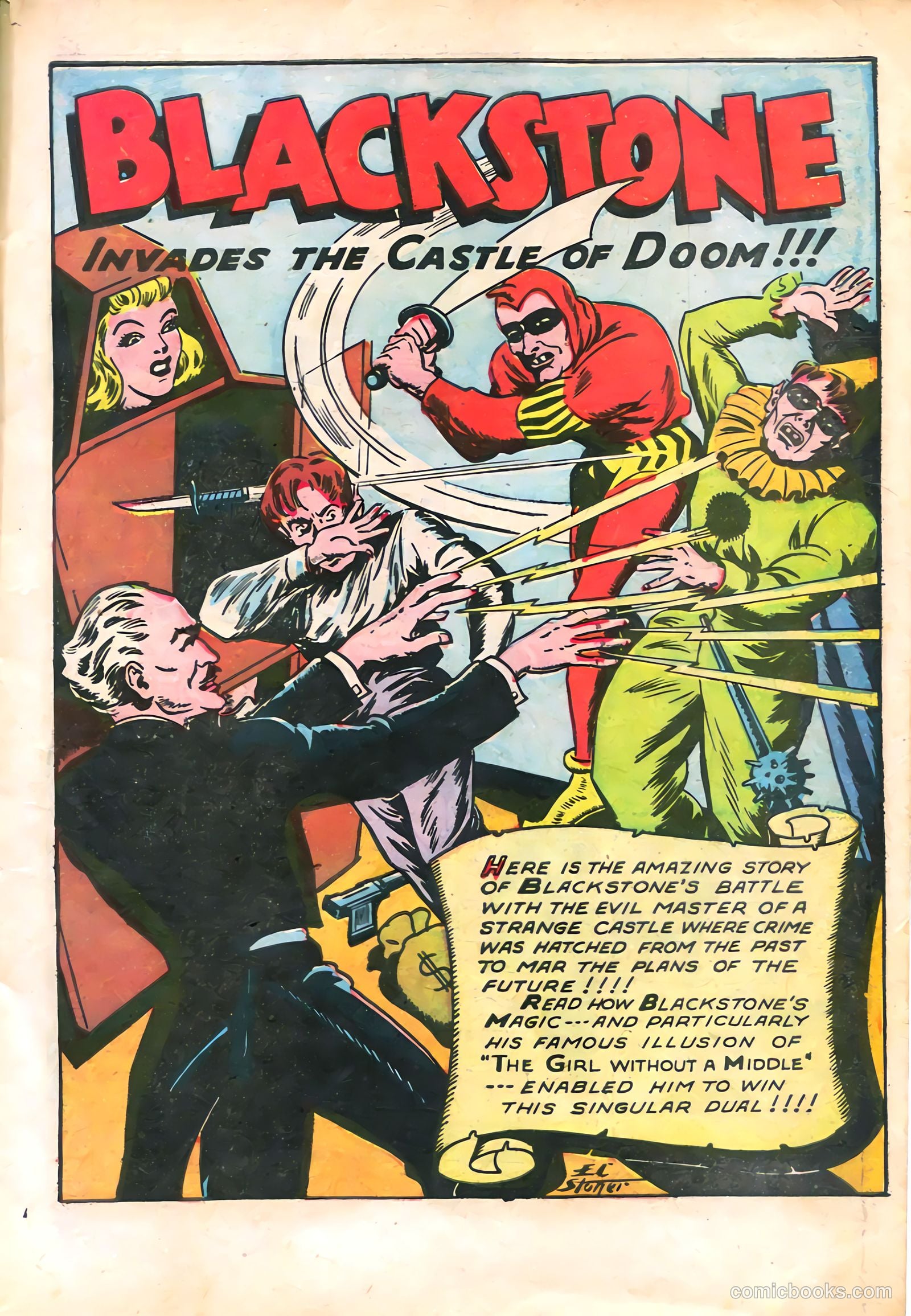 Blackstone Master Magician Comics #2 (1946) — page 3 of 52