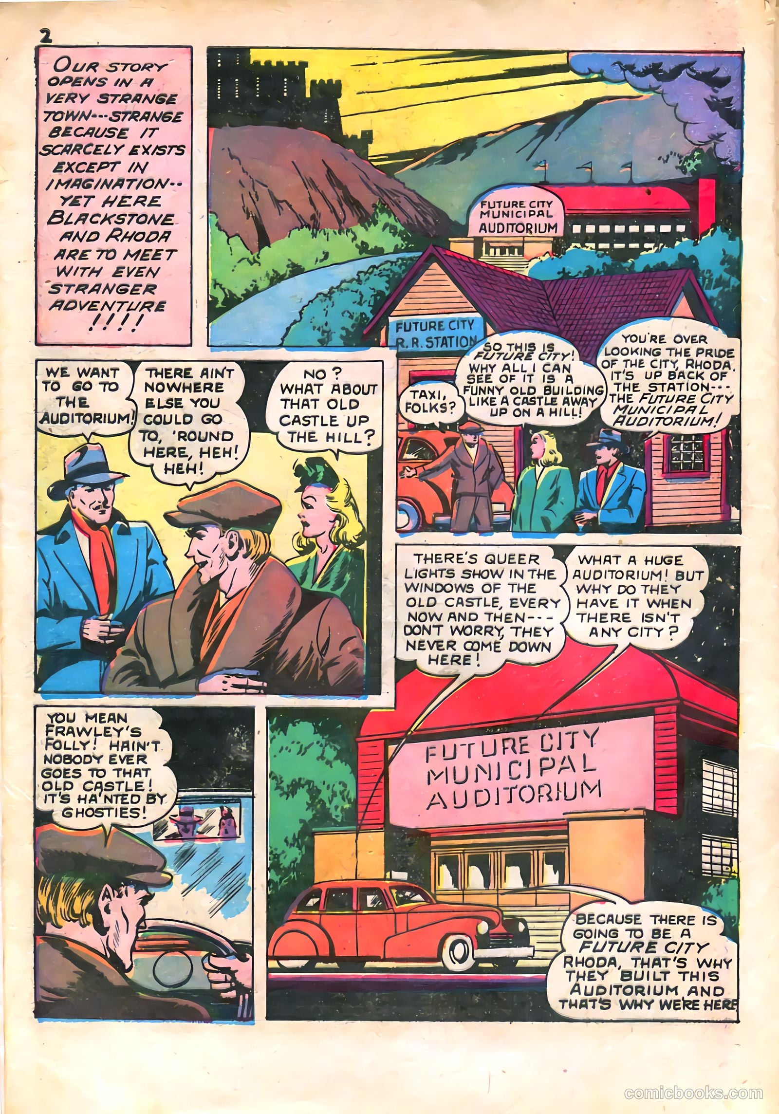 Blackstone Master Magician Comics #2 (1946) — page 4 of 52