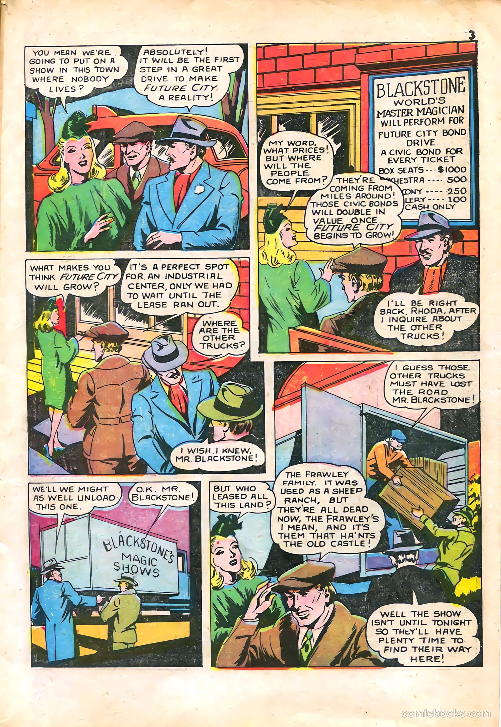 Blackstone Master Magician Comics #2 (1946) — page 5 of 52