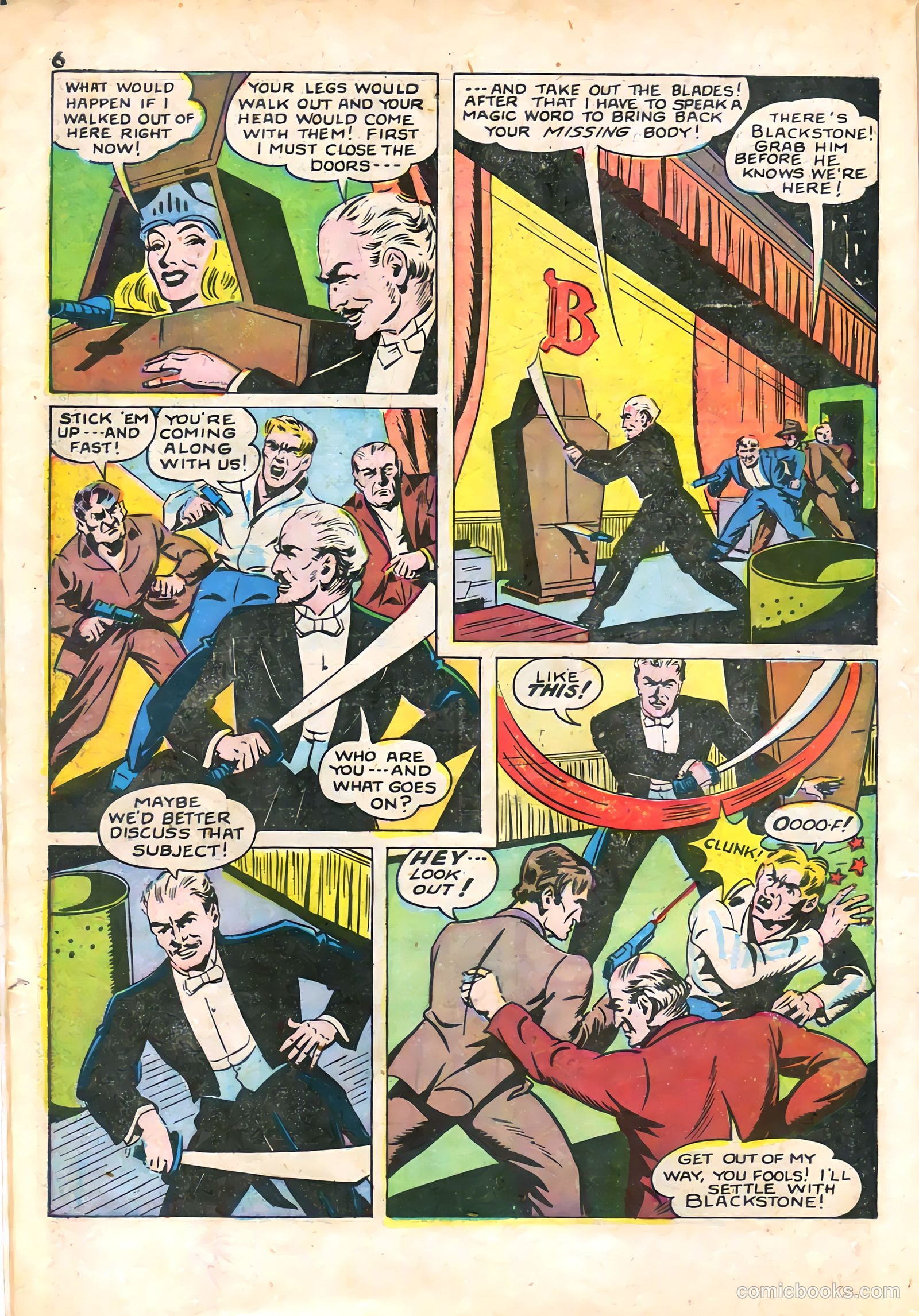 Blackstone Master Magician Comics #2 (1946) — page 8 of 52