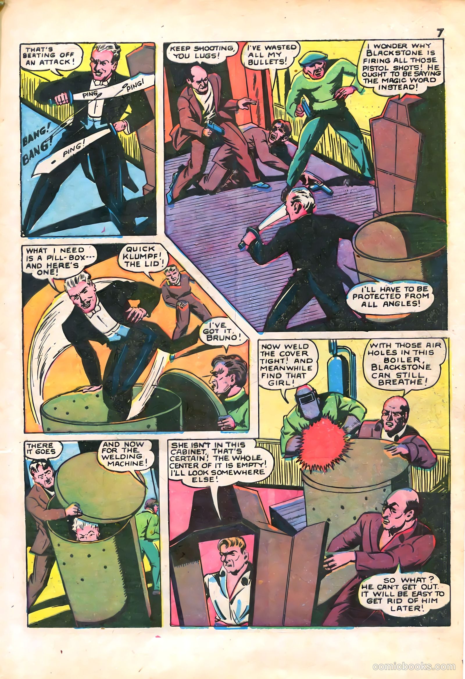 Blackstone Master Magician Comics #2 (1946) — page 9 of 52
