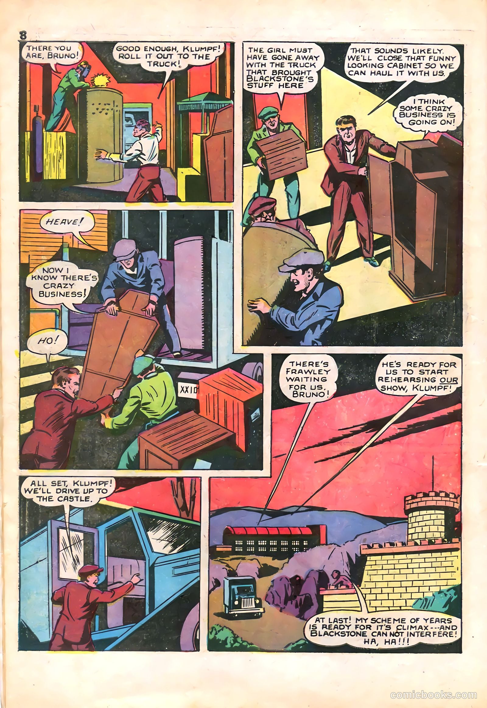 Blackstone Master Magician Comics #2 (1946) — page 10 of 52