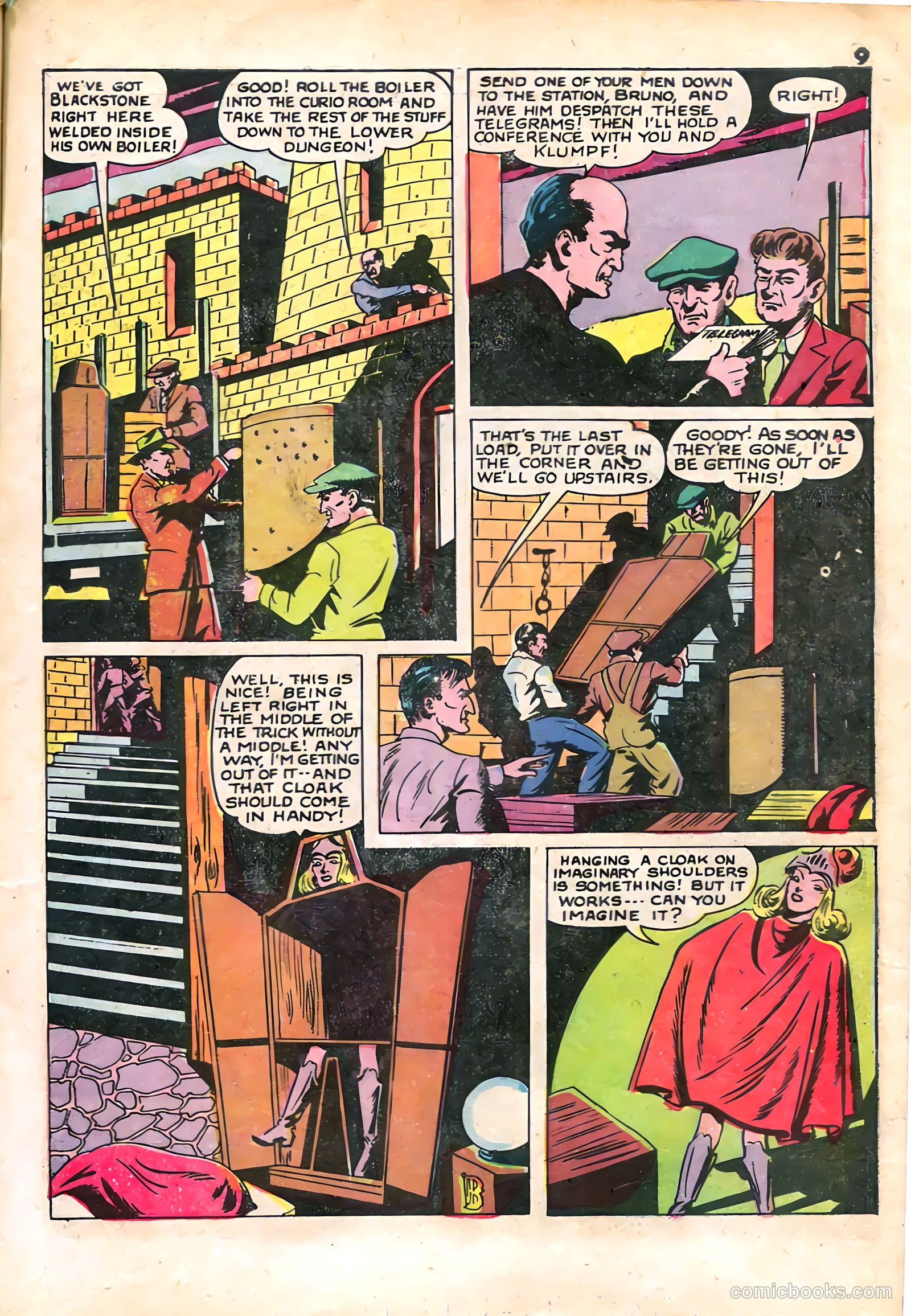 Blackstone Master Magician Comics #2 (1946) — page 11 of 52