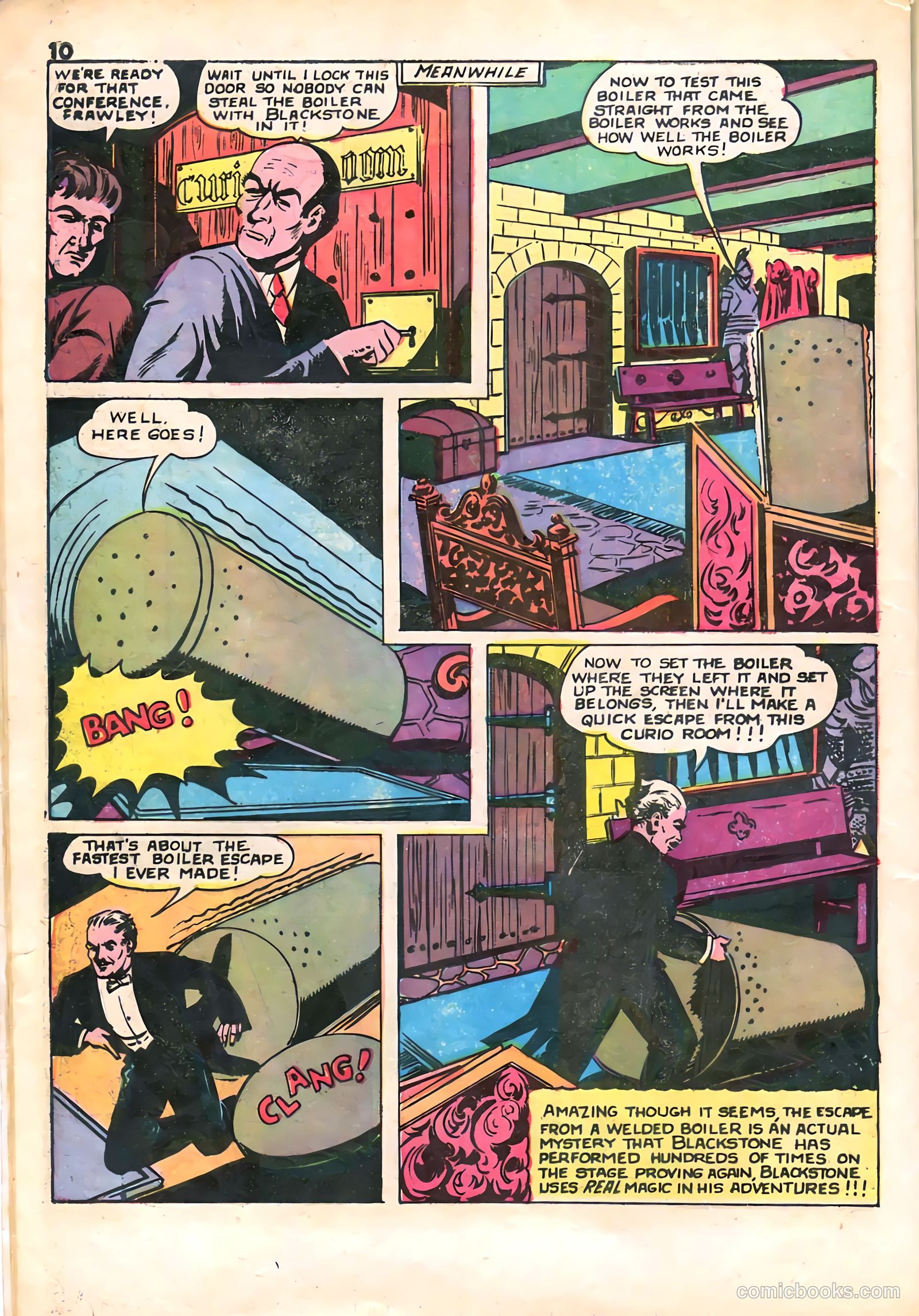 Blackstone Master Magician Comics #2 (1946) — page 12 of 52