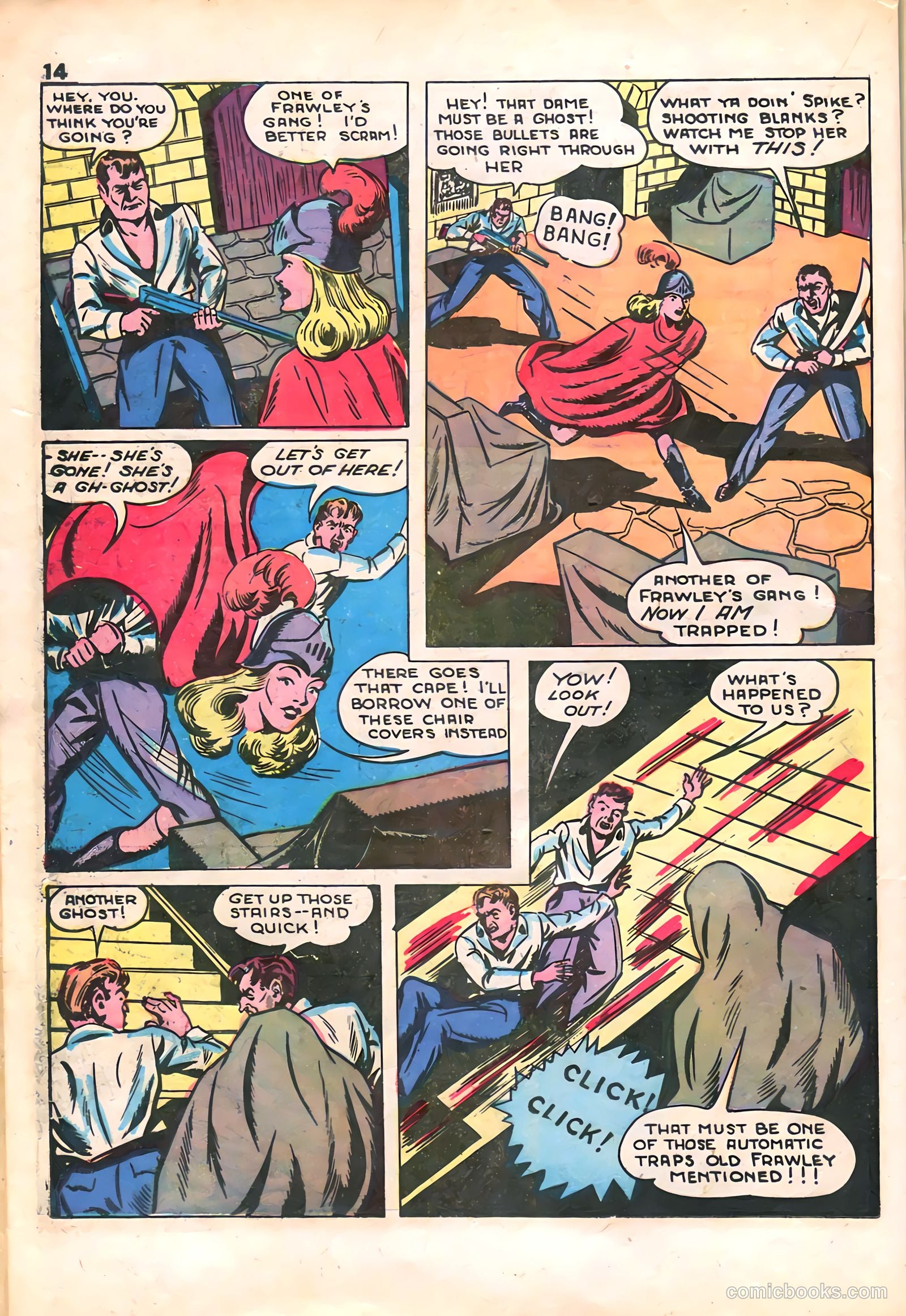 Blackstone Master Magician Comics #2 (1946) — page 16 of 52