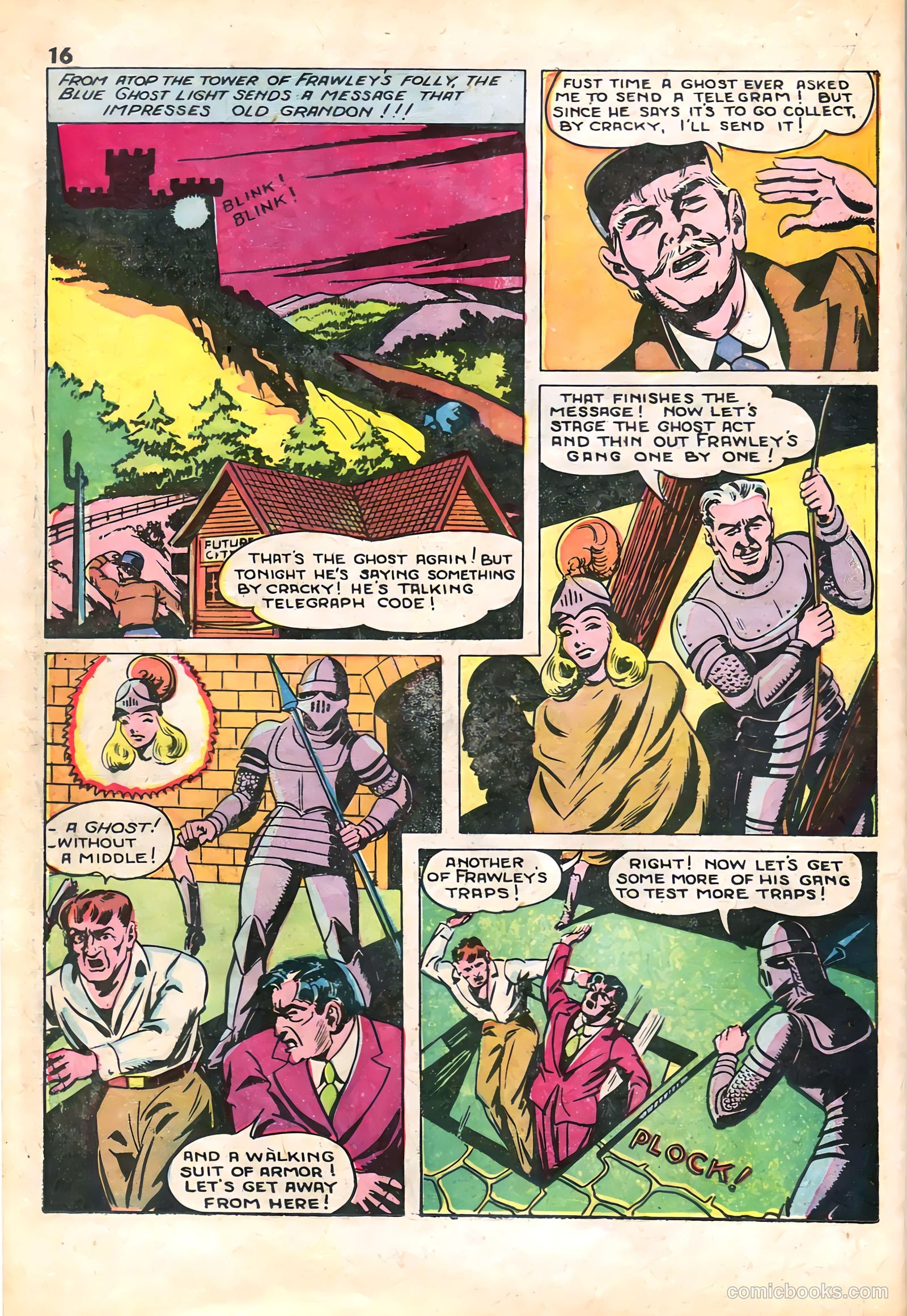 Blackstone Master Magician Comics #2 (1946) — page 18 of 52