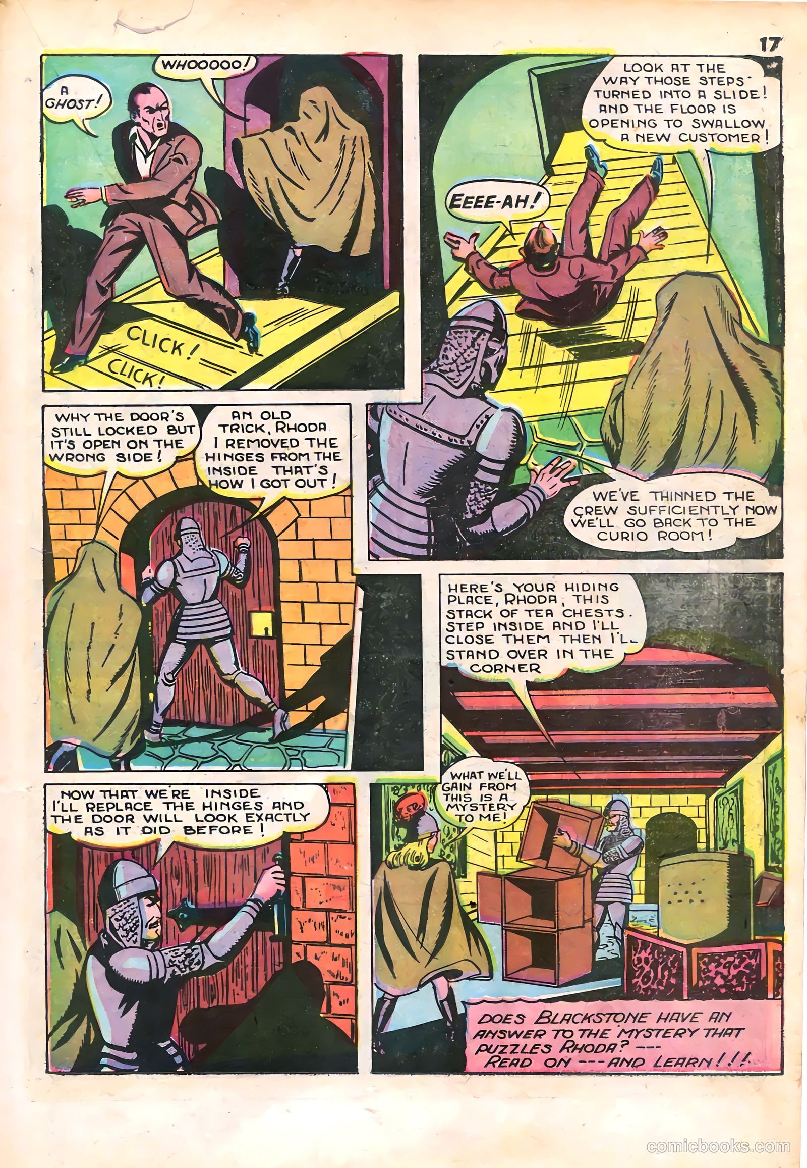 Blackstone Master Magician Comics #2 (1946) — page 19 of 52