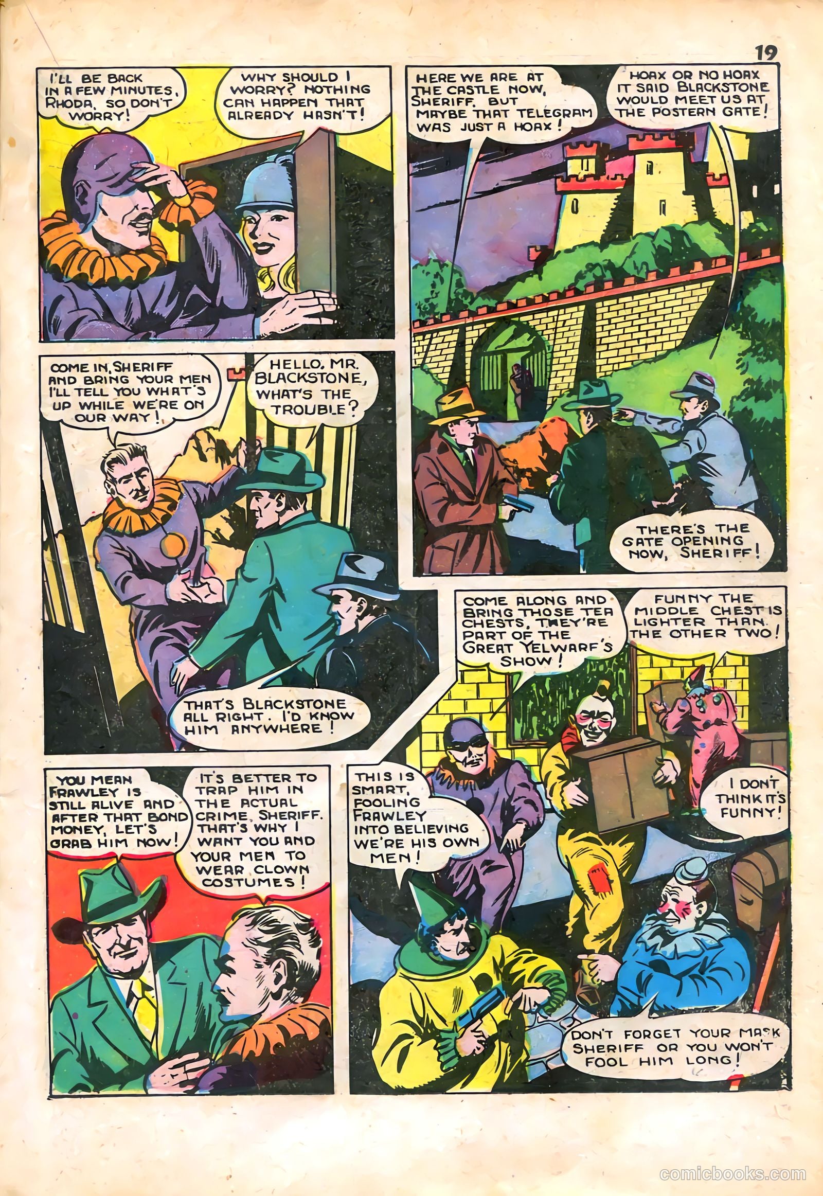 Blackstone Master Magician Comics #2 (1946) — page 21 of 52