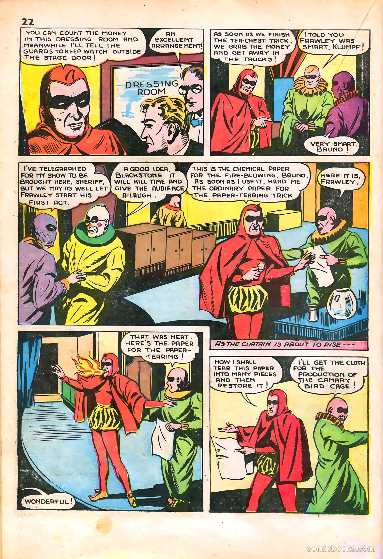 Blackstone Master Magician Comics #2 (1946) — page 24 of 52