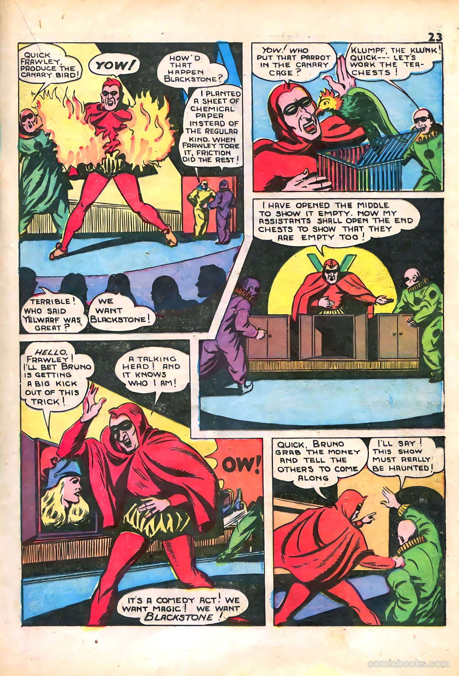 Blackstone Master Magician Comics #2 (1946) — page 25 of 52