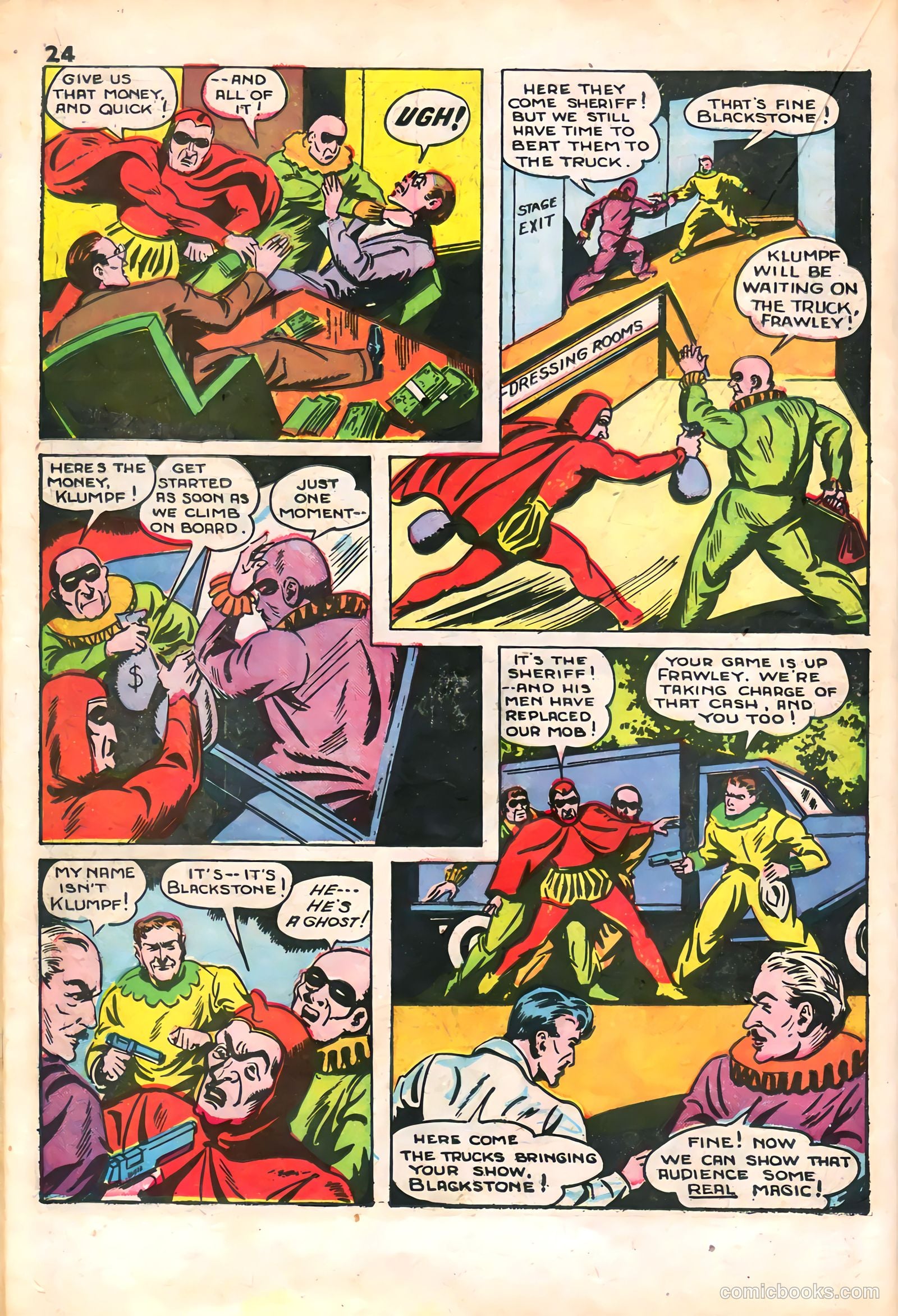 Blackstone Master Magician Comics #2 (1946) — page 26 of 52