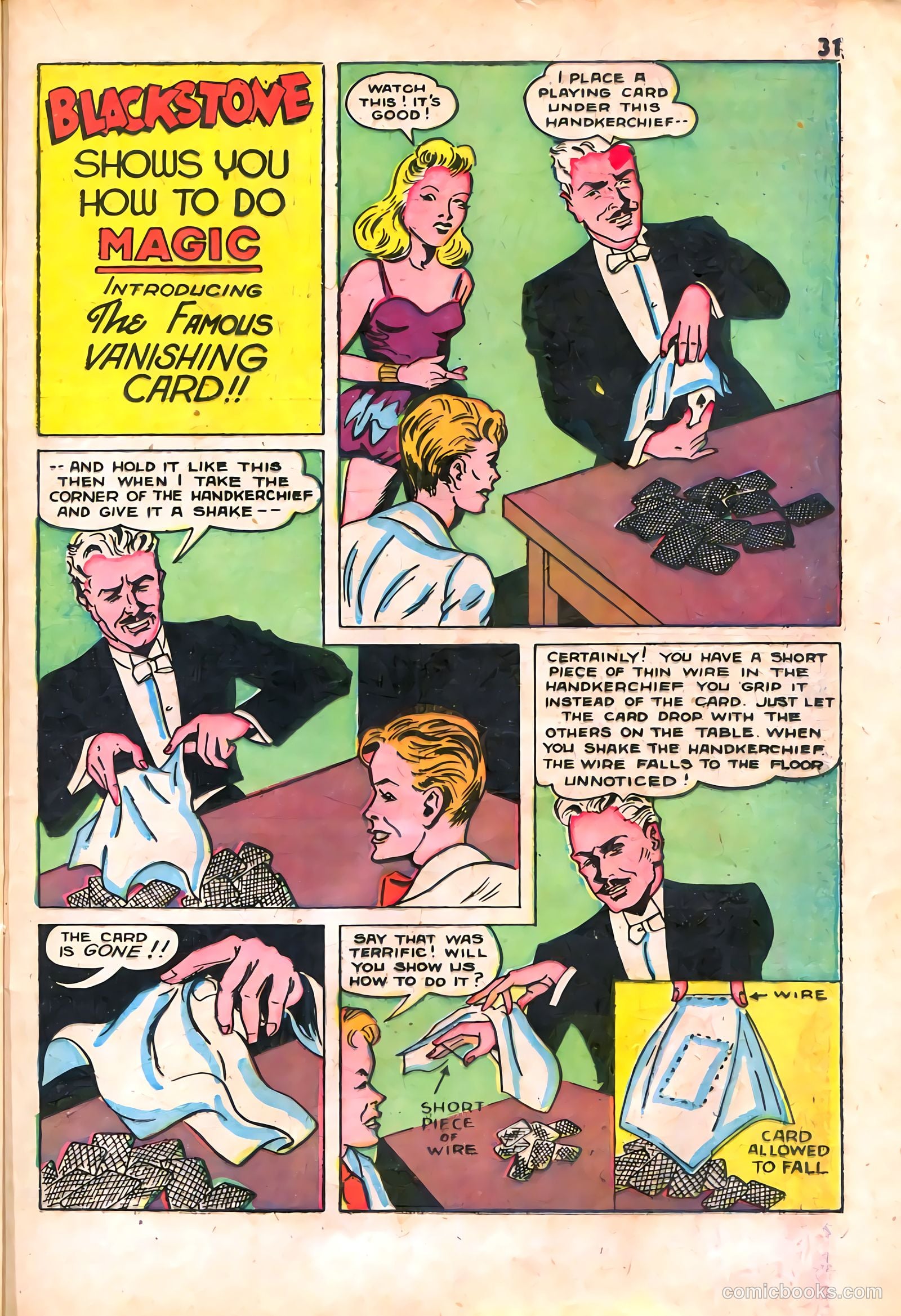 Blackstone Master Magician Comics #2 (1946) — page 33 of 52