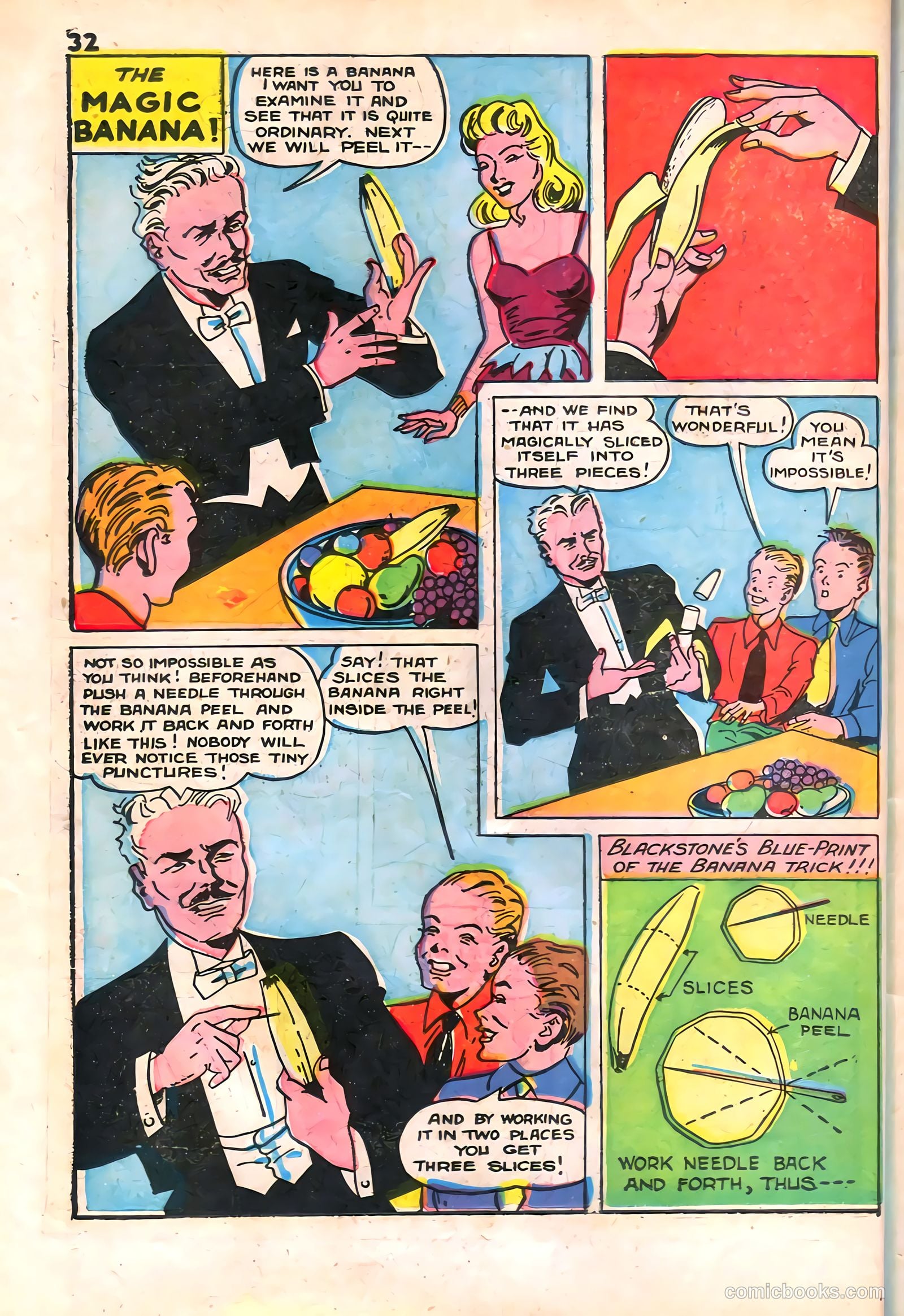 Blackstone Master Magician Comics #2 (1946) — page 34 of 52