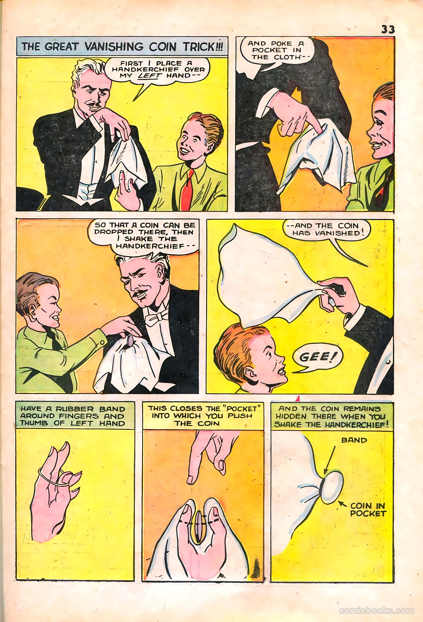 Blackstone Master Magician Comics #2 (1946) — page 35 of 52