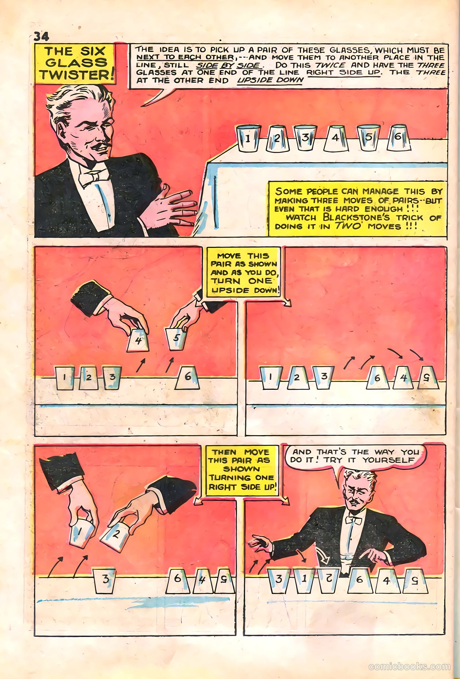 Blackstone Master Magician Comics #2 (1946) — page 36 of 52