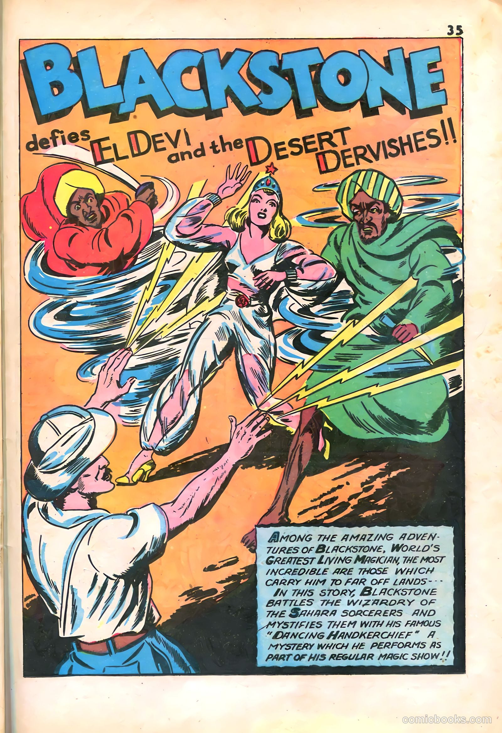 Blackstone Master Magician Comics #2 (1946) — page 37 of 52