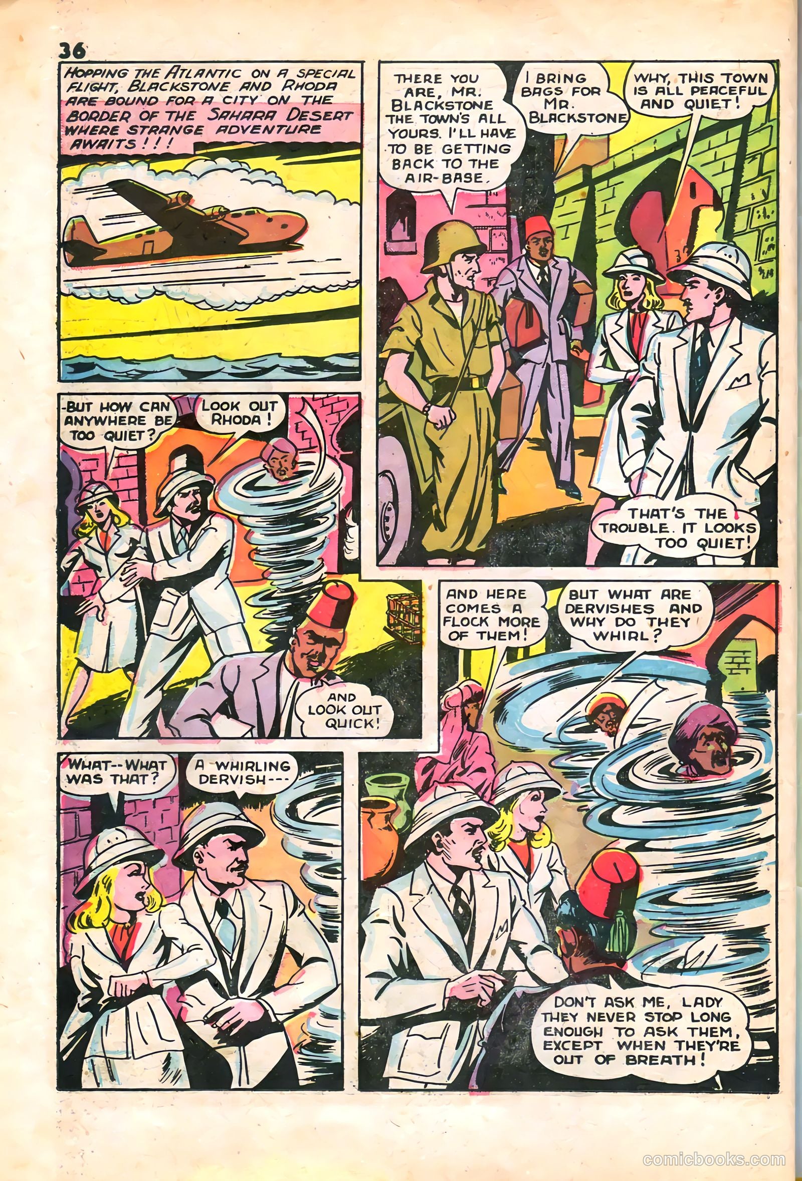 Blackstone Master Magician Comics #2 (1946) — page 38 of 52