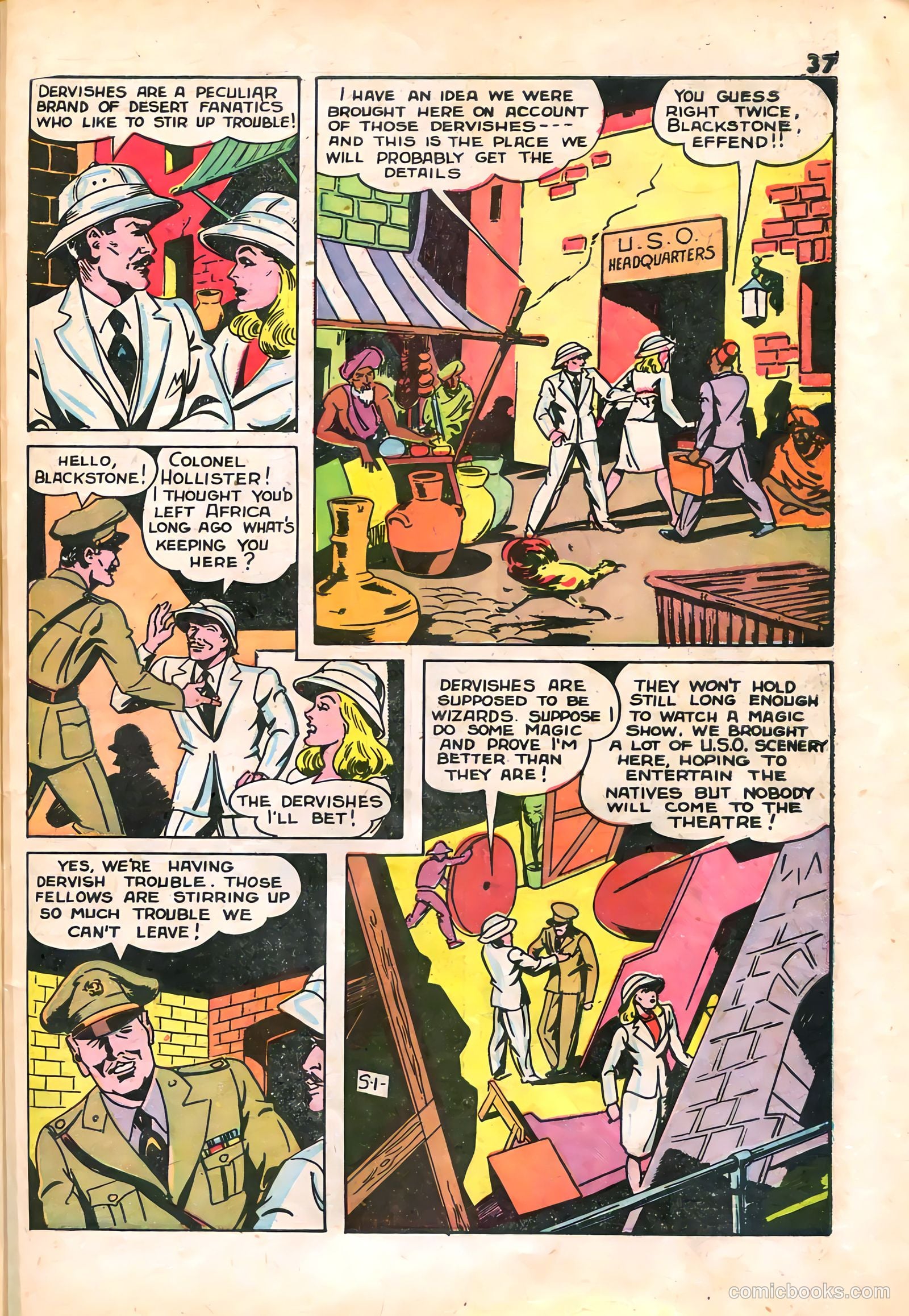 Blackstone Master Magician Comics #2 (1946) — page 39 of 52
