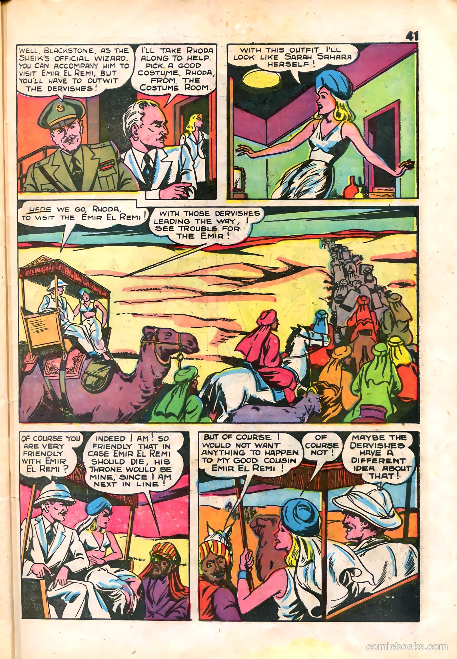 Blackstone Master Magician Comics #2 (1946) — page 43 of 52