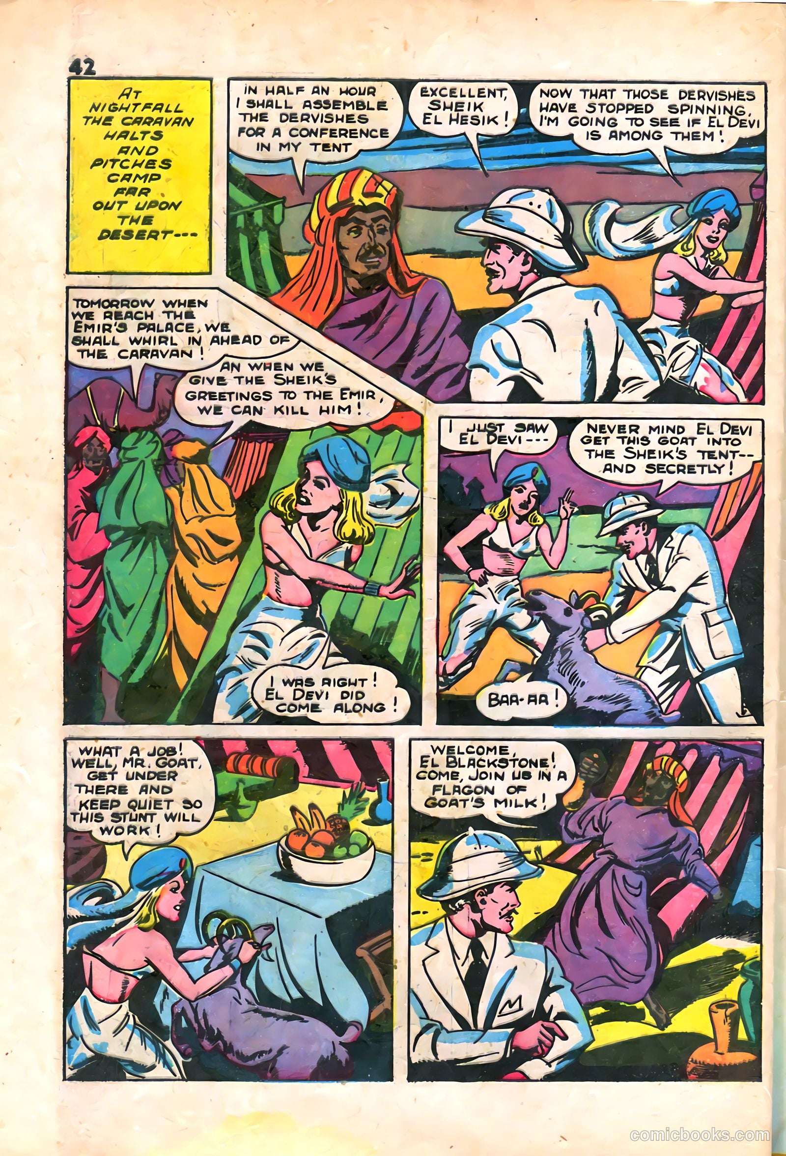 Blackstone Master Magician Comics #2 (1946) — page 44 of 52