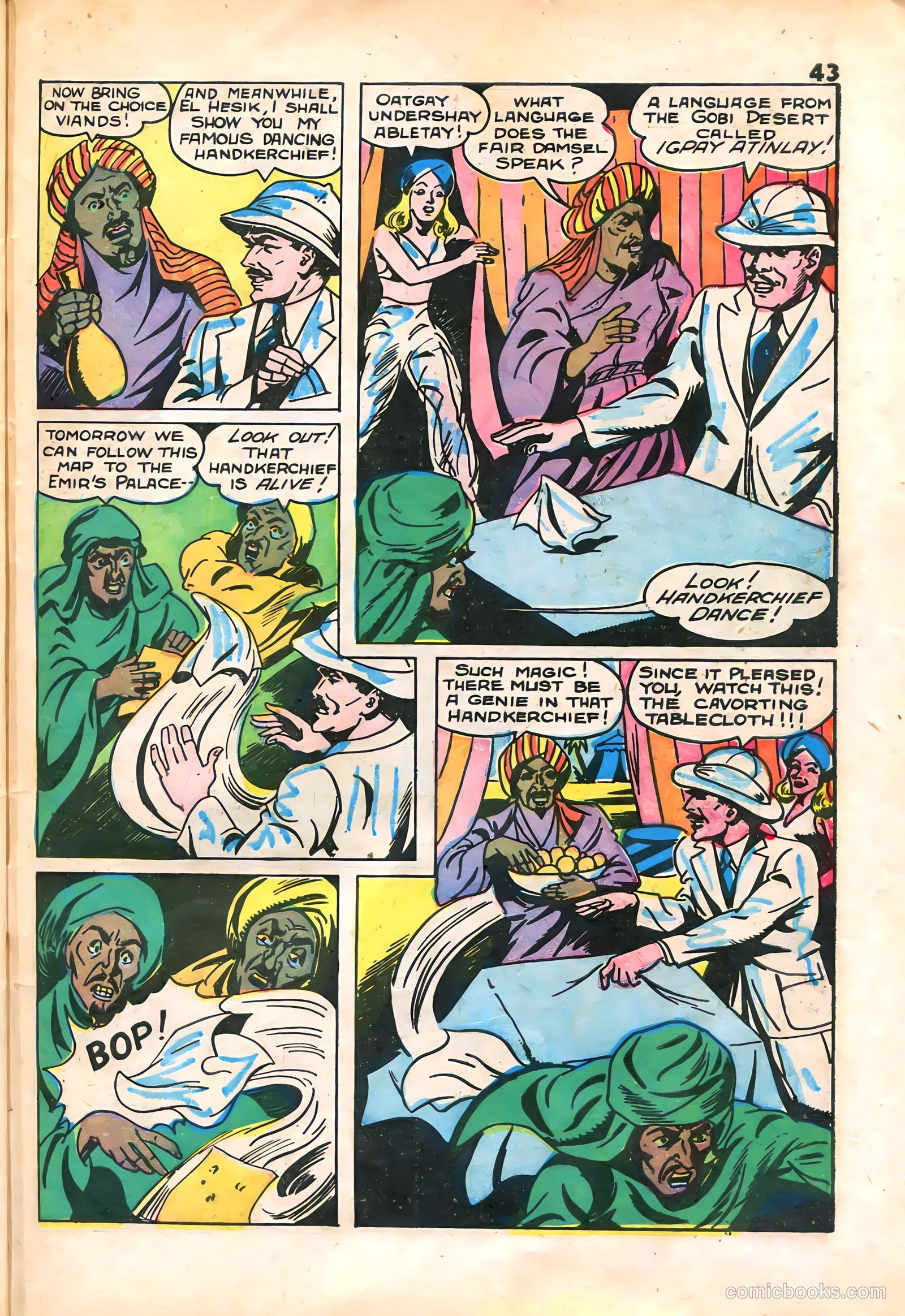 Blackstone Master Magician Comics #2 (1946) — page 45 of 52