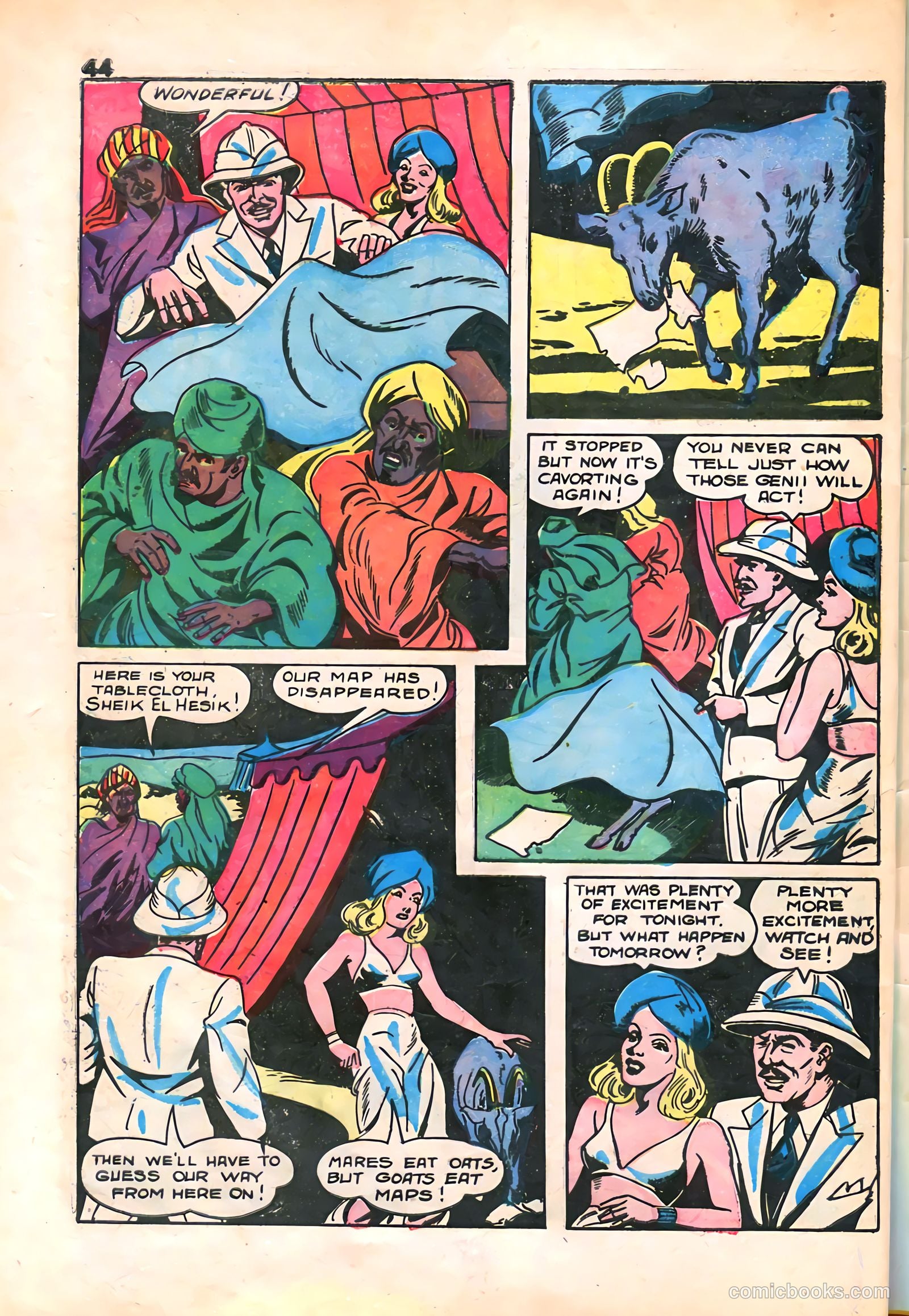 Blackstone Master Magician Comics #2 (1946) — page 46 of 52