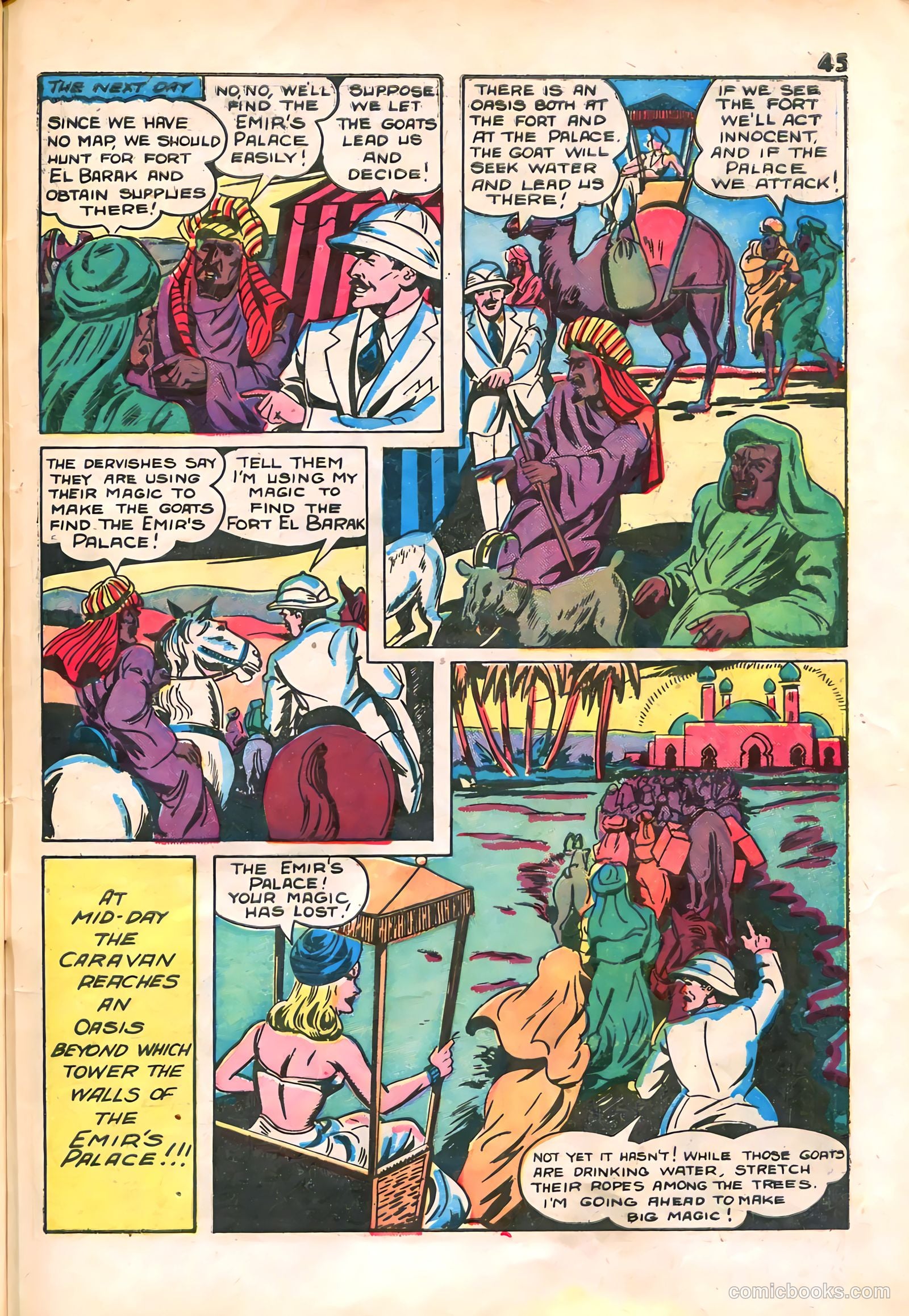Blackstone Master Magician Comics #2 (1946) — page 47 of 52