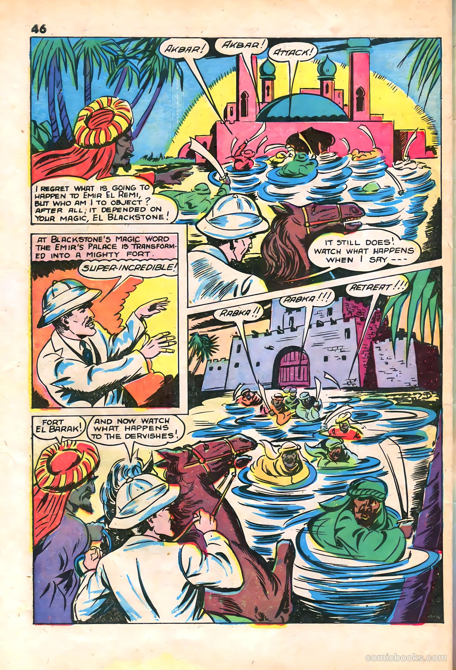 Blackstone Master Magician Comics #2 (1946) — page 48 of 52