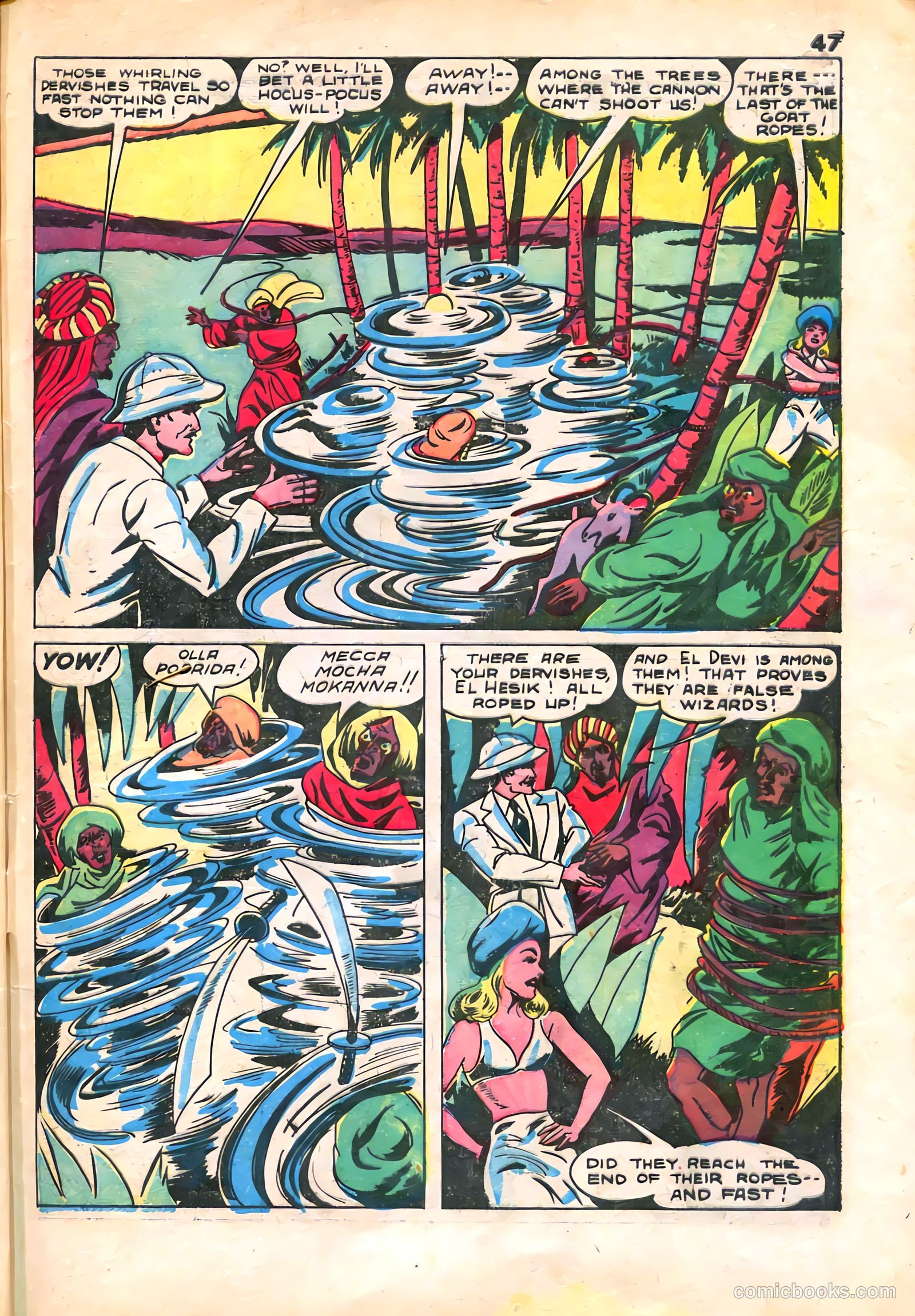 Blackstone Master Magician Comics #2 (1946) — page 49 of 52