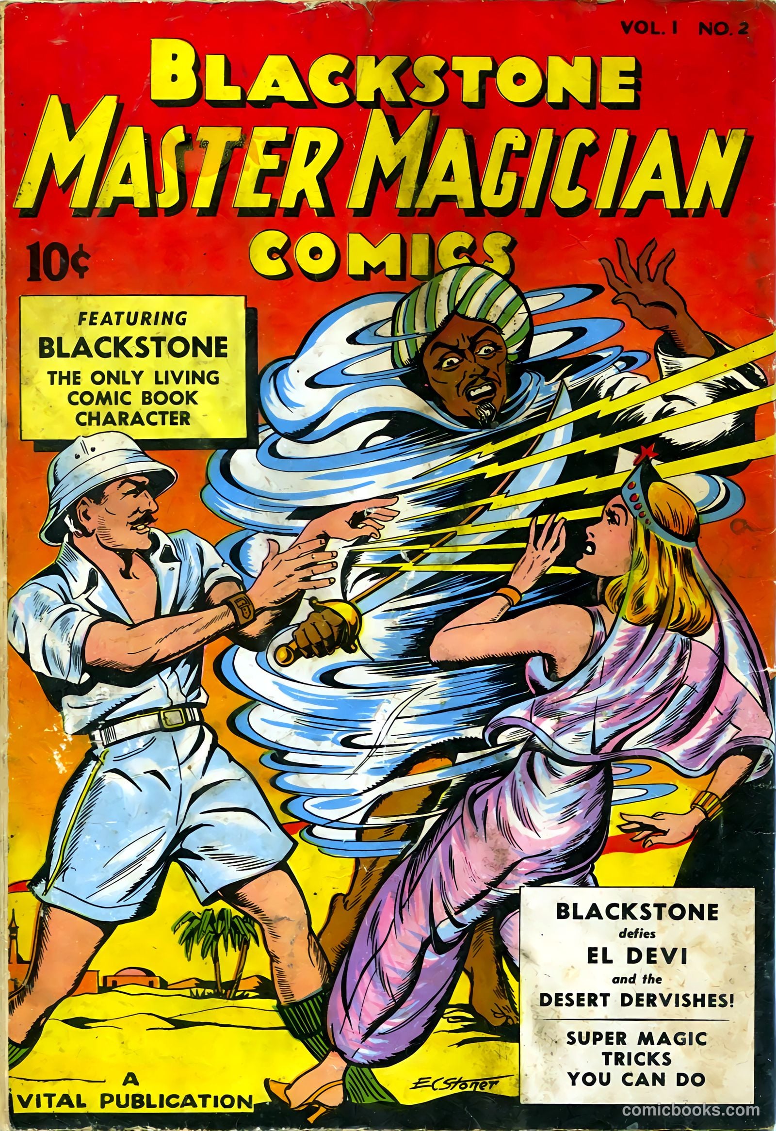 Blackstone Master Magician Comics #2 (1946) — page 52 of 52