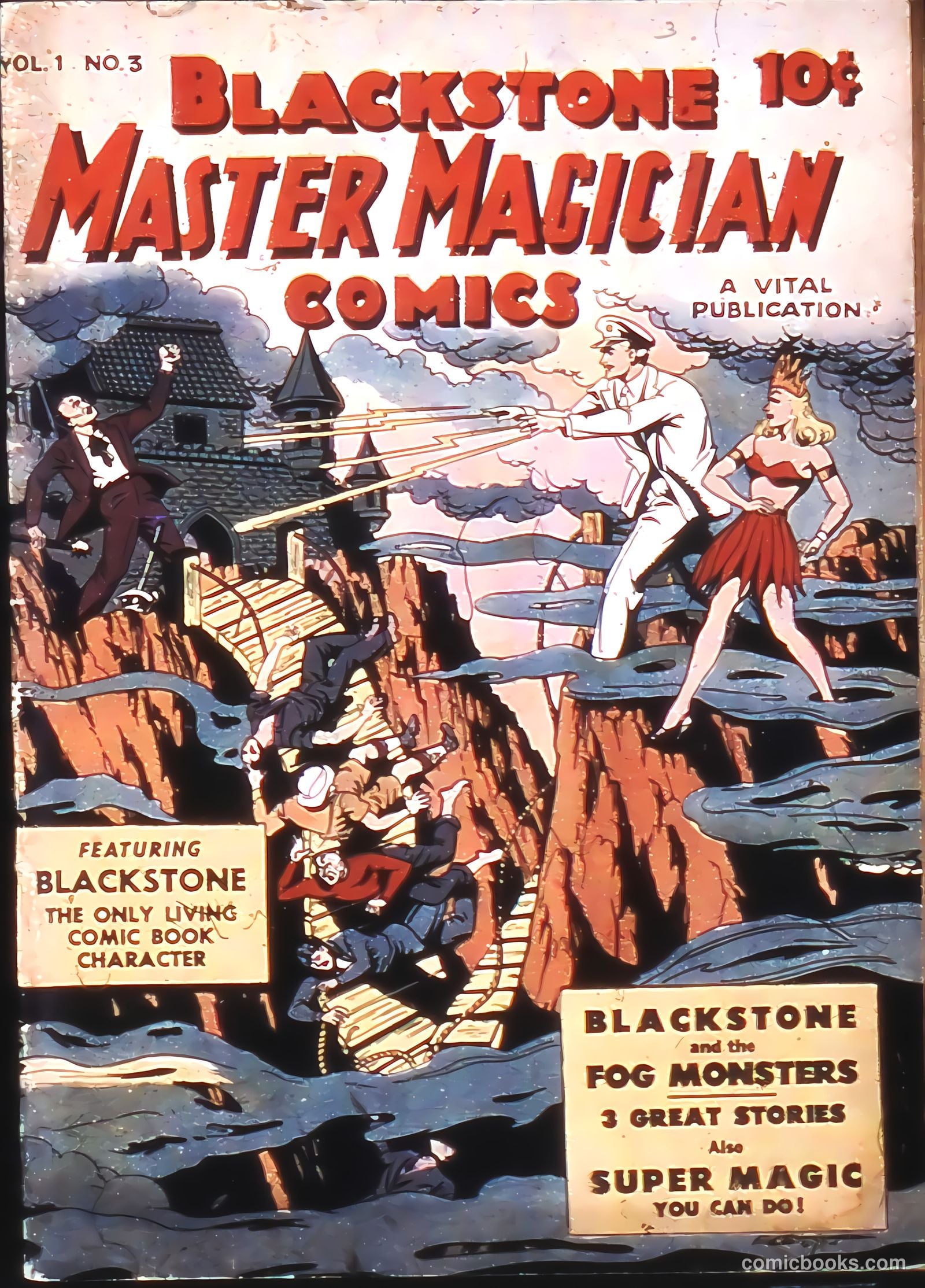 Blackstone Master Magician Comics #3