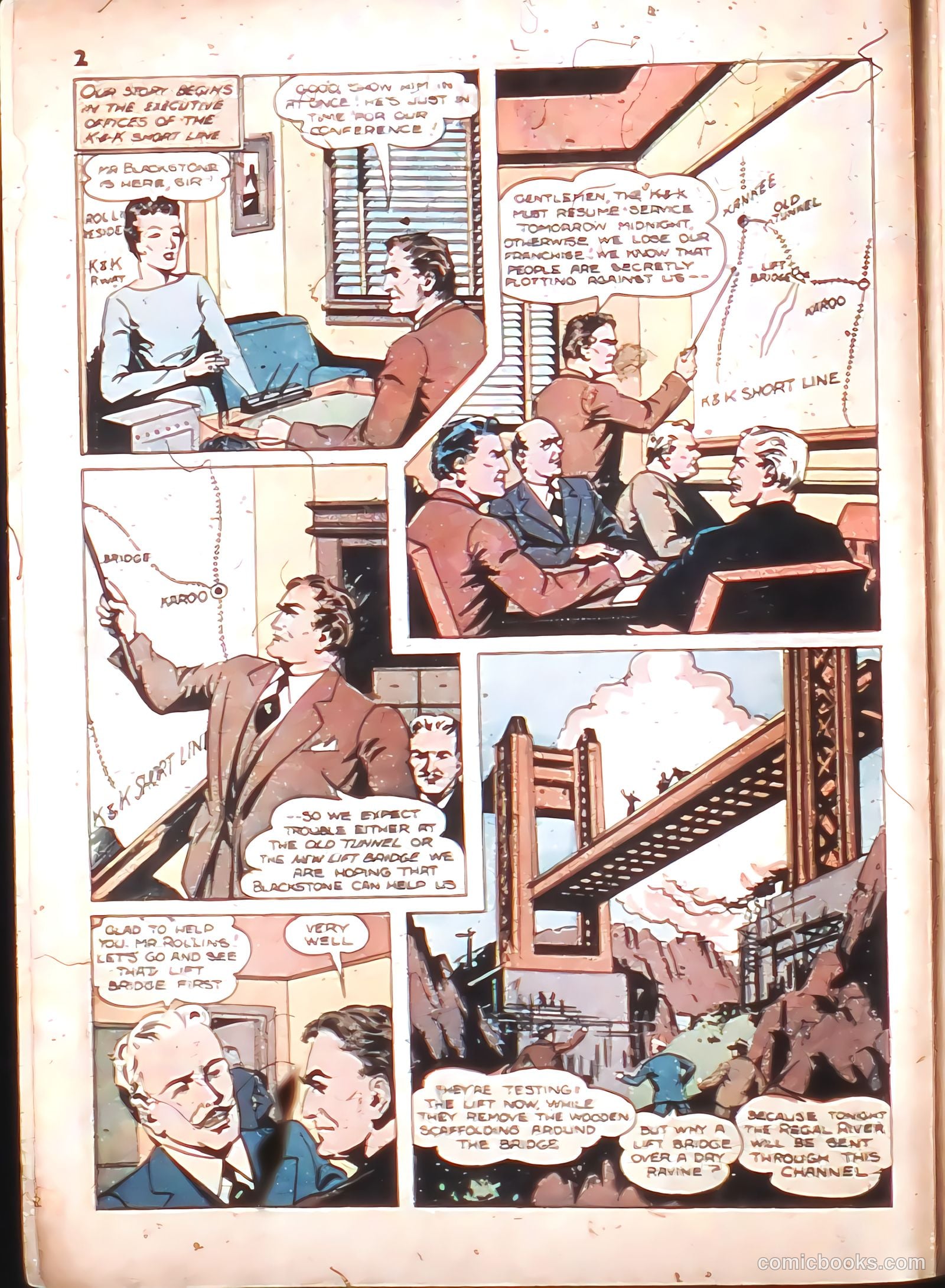 Blackstone Master Magician Comics #3 (1946) — page 4 of 52