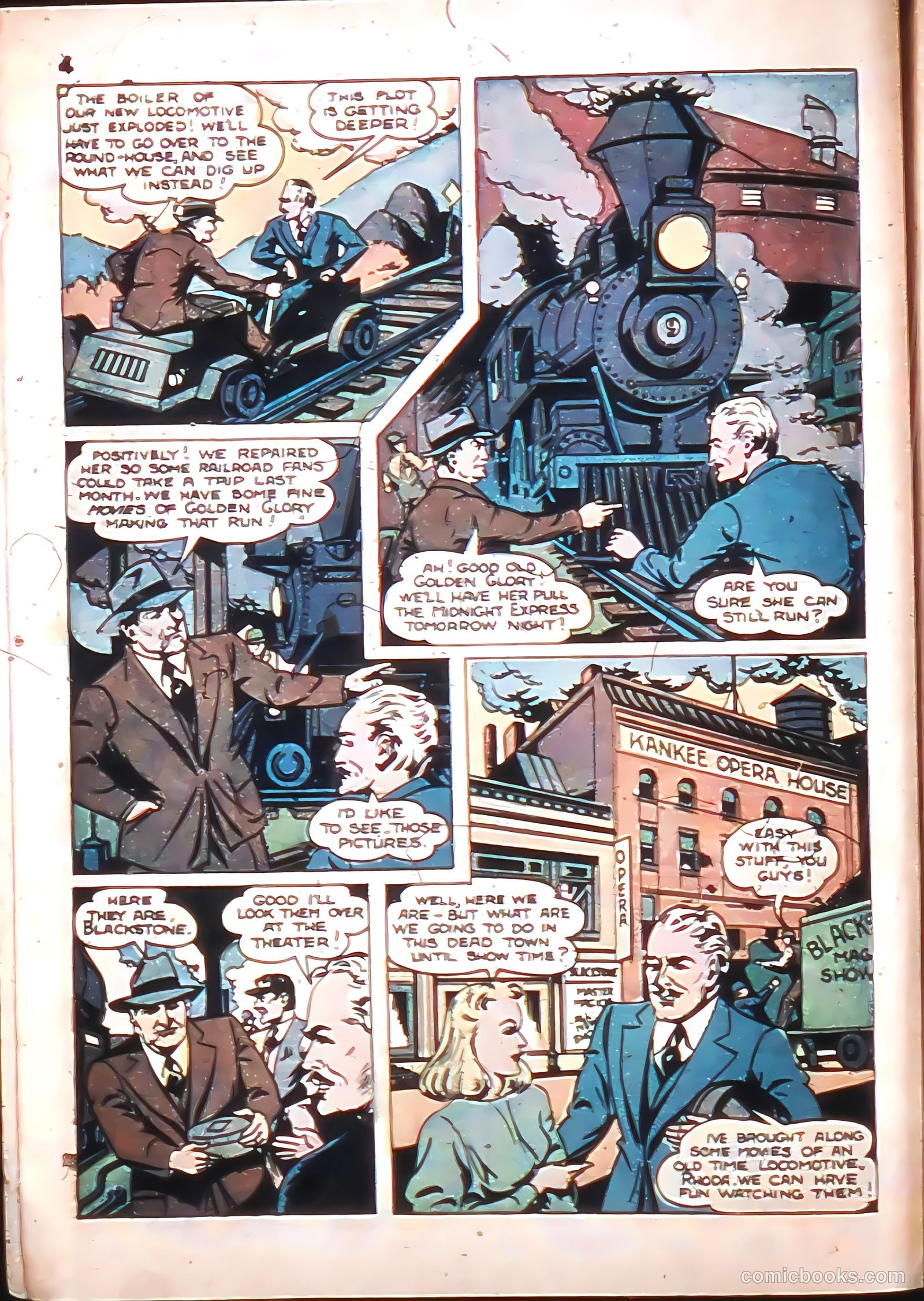 Blackstone Master Magician Comics #3 (1946) — page 6 of 52
